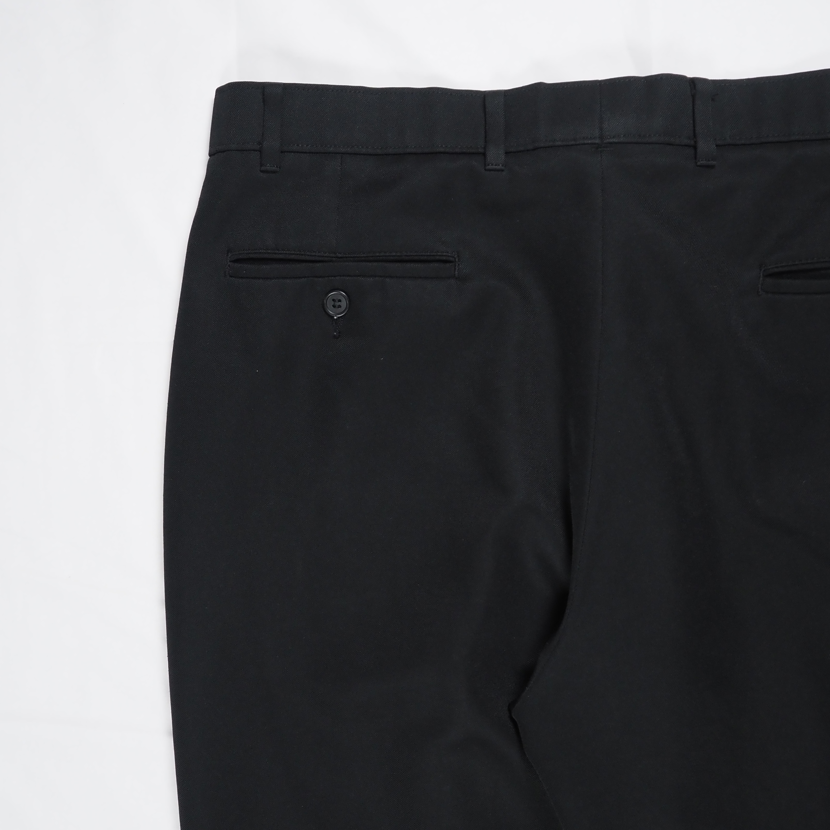 90’s Levi’s アクションスラックス ブラック 37×30 の画像 13