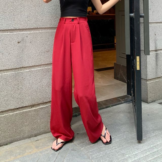 ワイドパンツ ボトムス レディース パンツ ワイドレッグ ハイウエスト ロングパンツ シンプル ソリッドカラー カジュアル 大人カジュアル 秋冬 春 Pn 0086 Y Happy Orurea ハッピーオルレア ワイドパンツ ボトムス レディース パンツ ワイドレッグ ハイウエスト ロングパンツ シンプル ソリッドカラー カジュアル 大人カジュアル 秋冬 春 Pn 0086 Y Happy Orurea ハッピーオルレア
