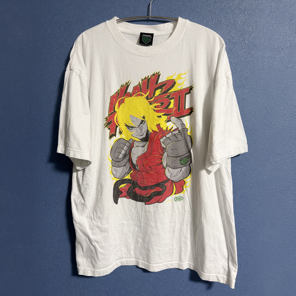 CAPCOM Street Fighter KEN  × NOAH × GRAPE BRAIN【古着/Tシャツ/格闘ゲーム】