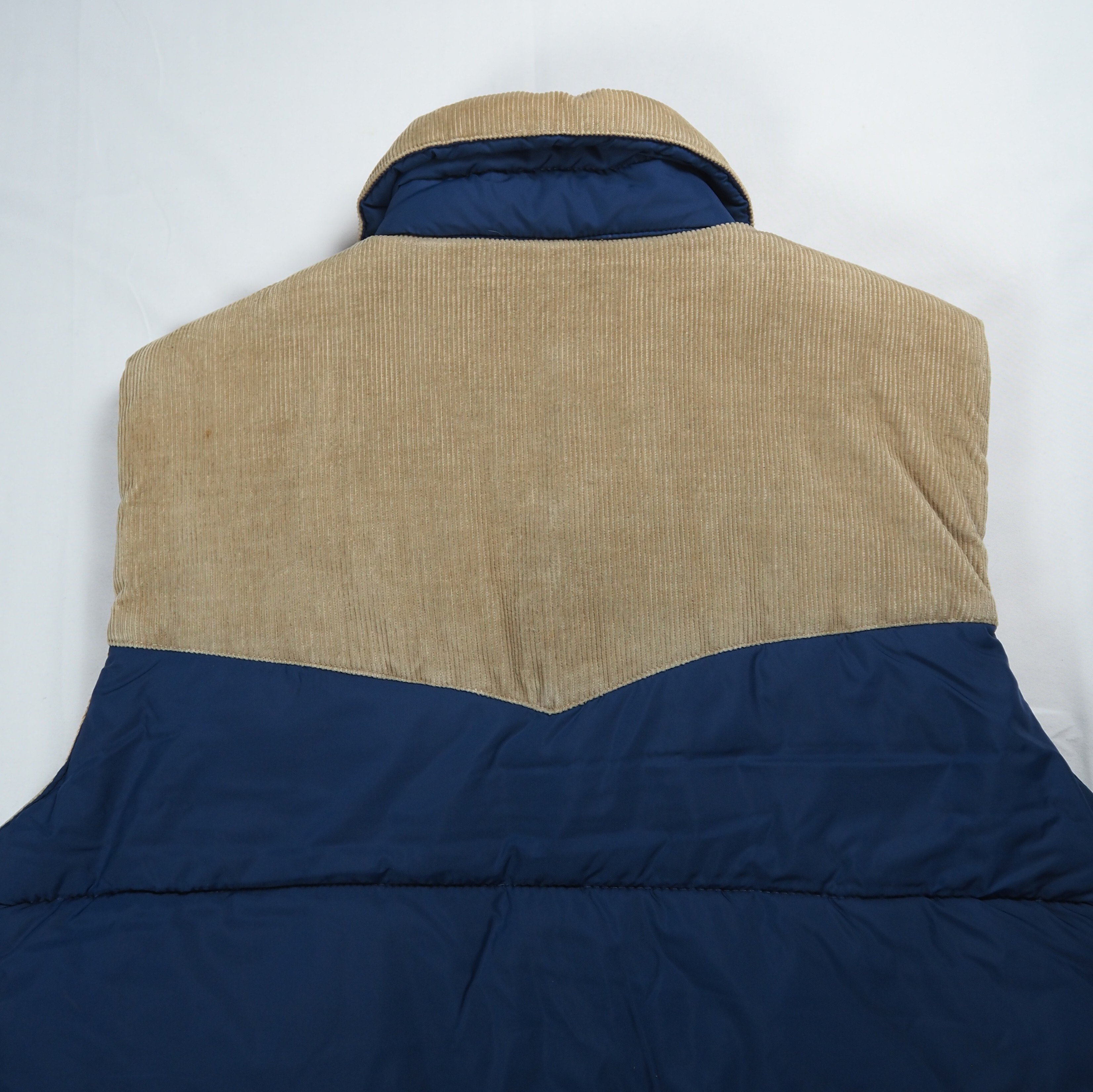 【9/23 20:00入荷】90's OP ダウンベスト Mサイズ の画像 9