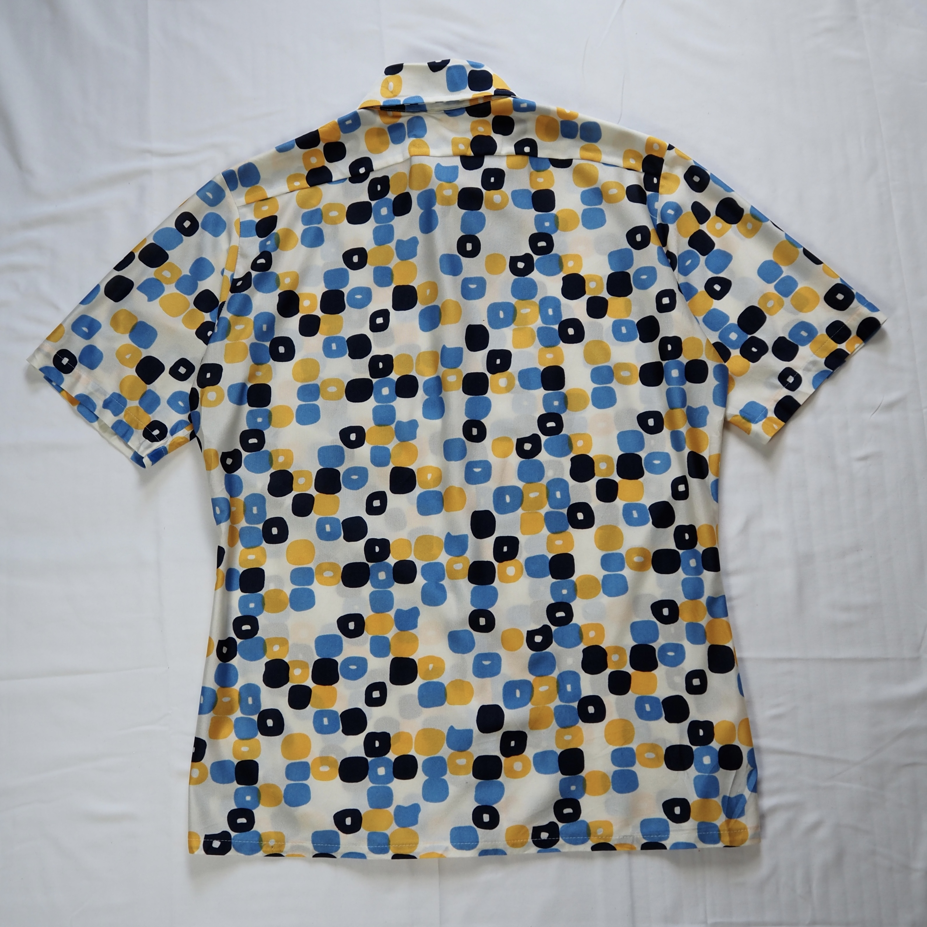 70’s 柄シャツ ポリエステルシャツ の画像 10