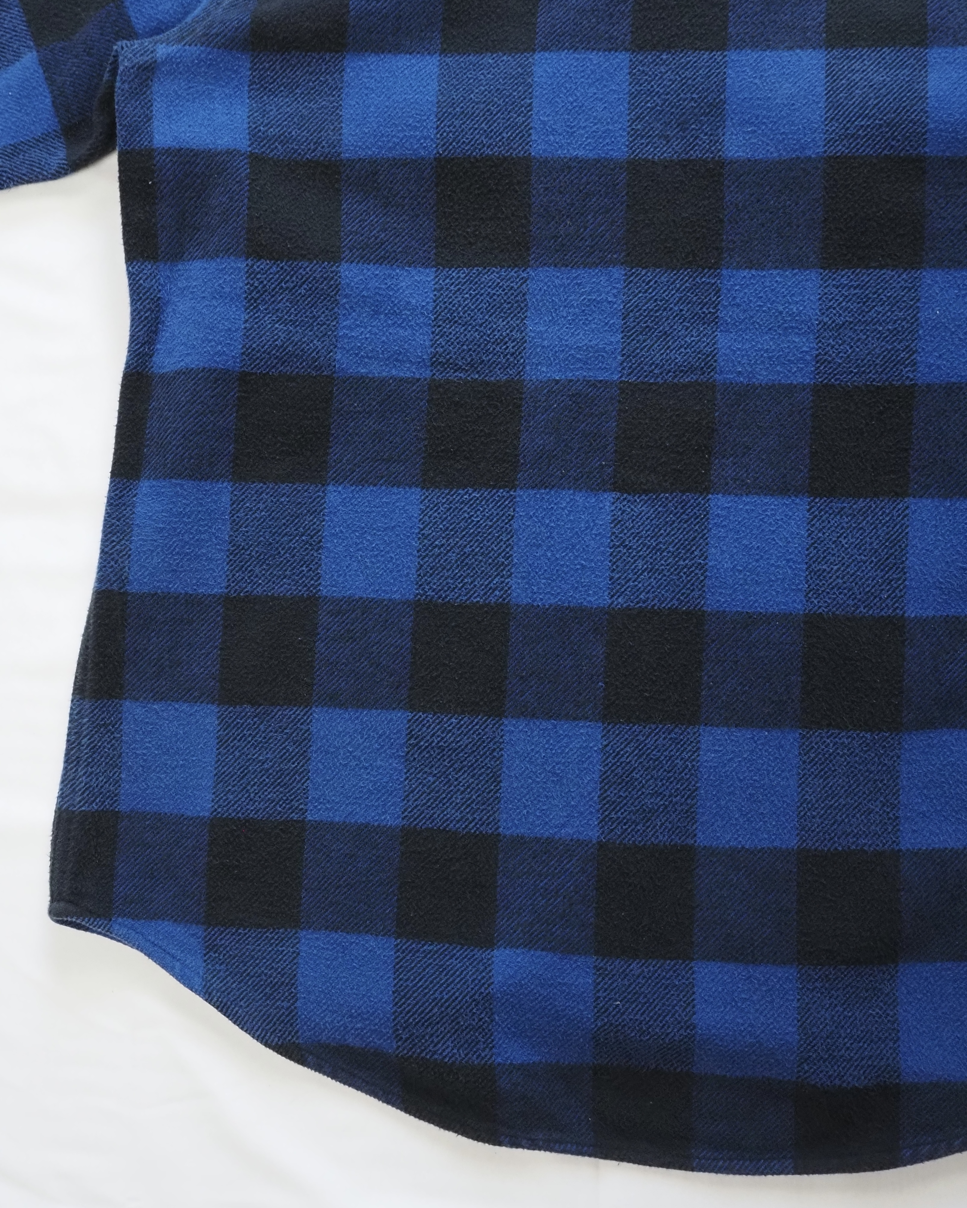 【VCM入荷】90’s Fivebrother ヘヴィネル ブルー×ブラック ブロックチェック の画像 14
