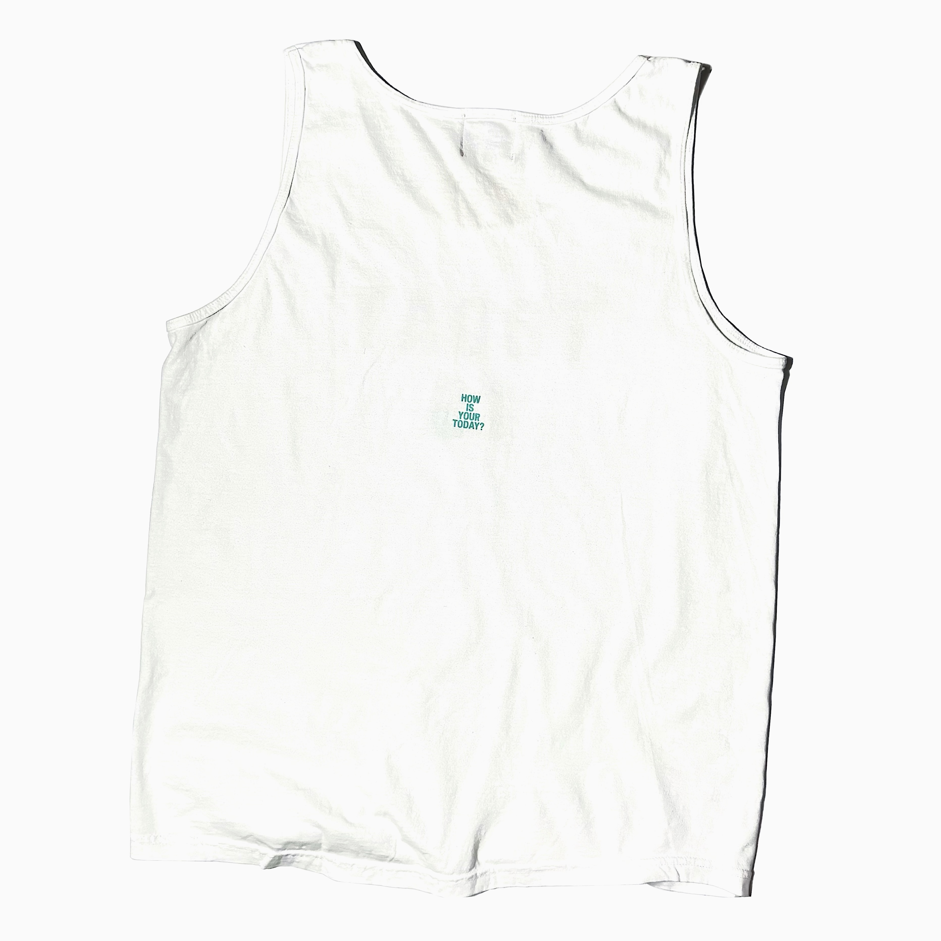 【TODAY edition】"TODAY IS" Tank Top（WHITE） の画像 2