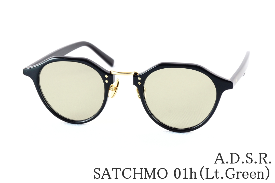 松村北斗さん着用】A.D.S.R. クリア サングラス SATCHMO 03a 47サイズ