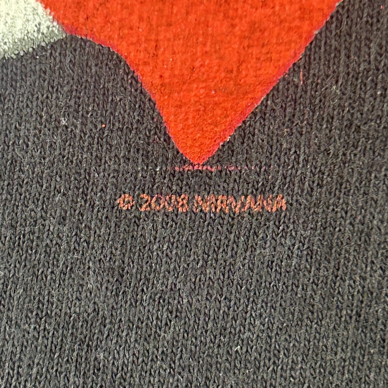 Nirvana “Member” Band T-Shirt 2008 グランジ ロック ブラック Fits L の画像 5