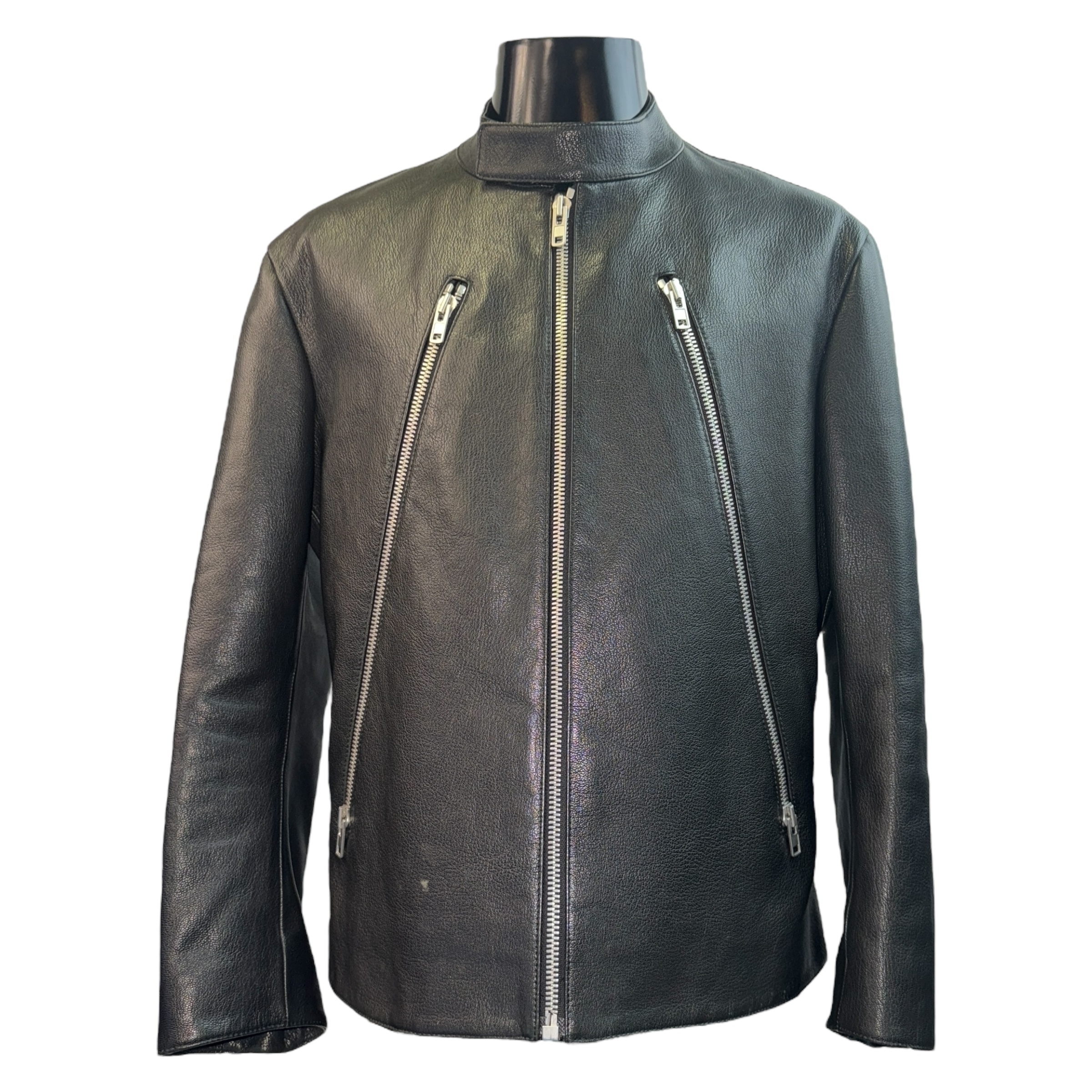 【MAISON MARGIELA】メゾンマルジェラ 5zip Leather Jacket 50