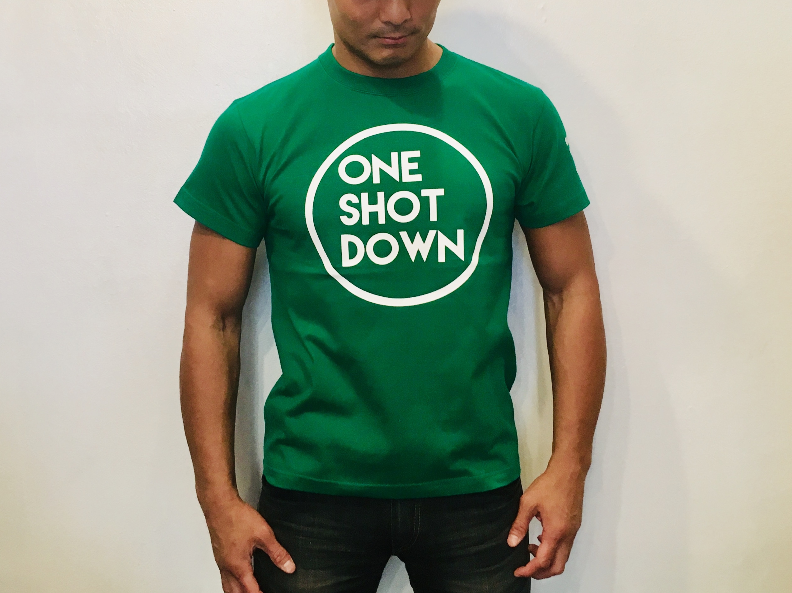 ONESHOTDOWN サークルロゴTシャツ(カラー) - 画像2
