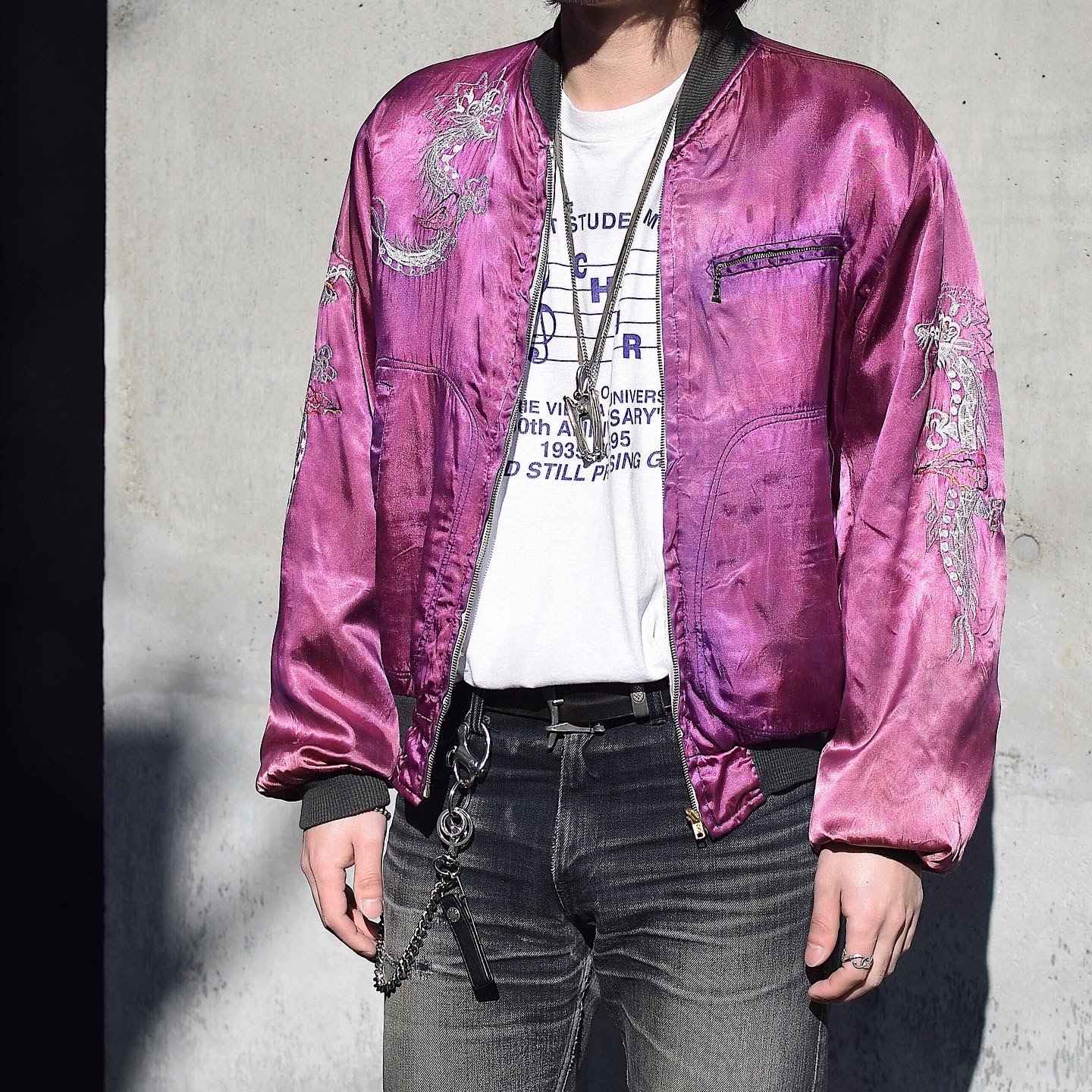 Vintage 60's "KOREA" Souvenir Jacket の画像 5