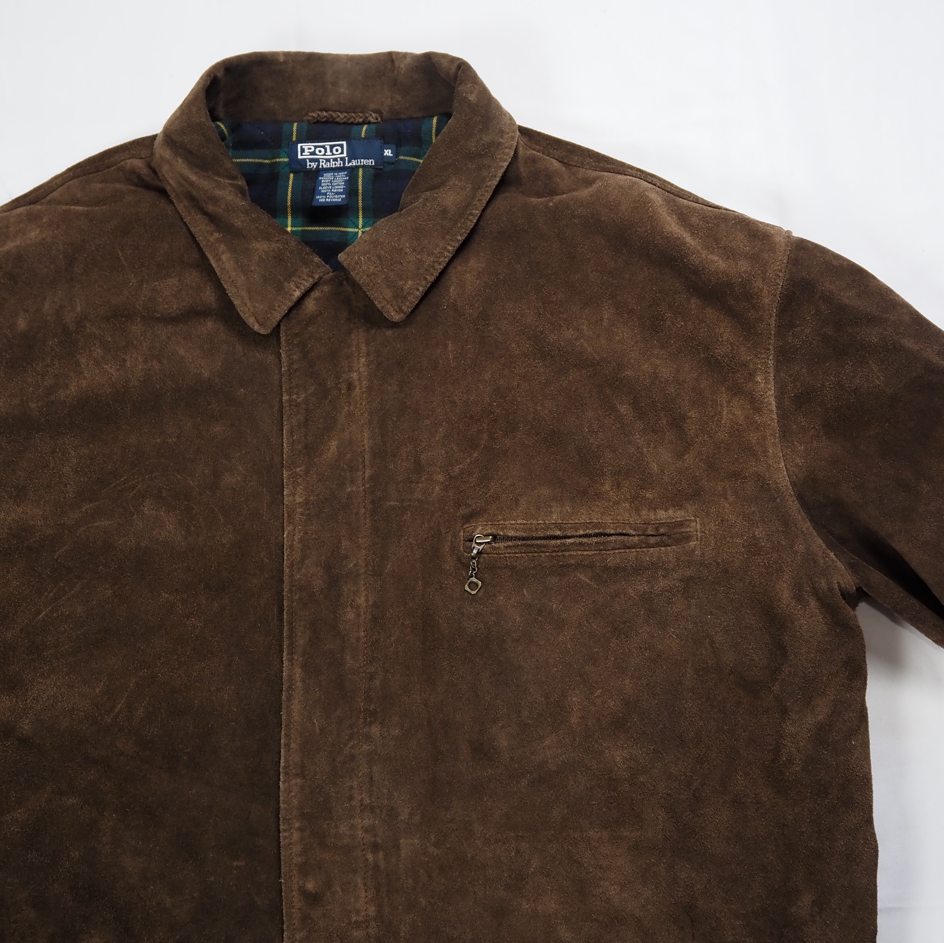 【9/23 20:00入荷】90's Ralph Lauren レザージャケット XL の画像 5