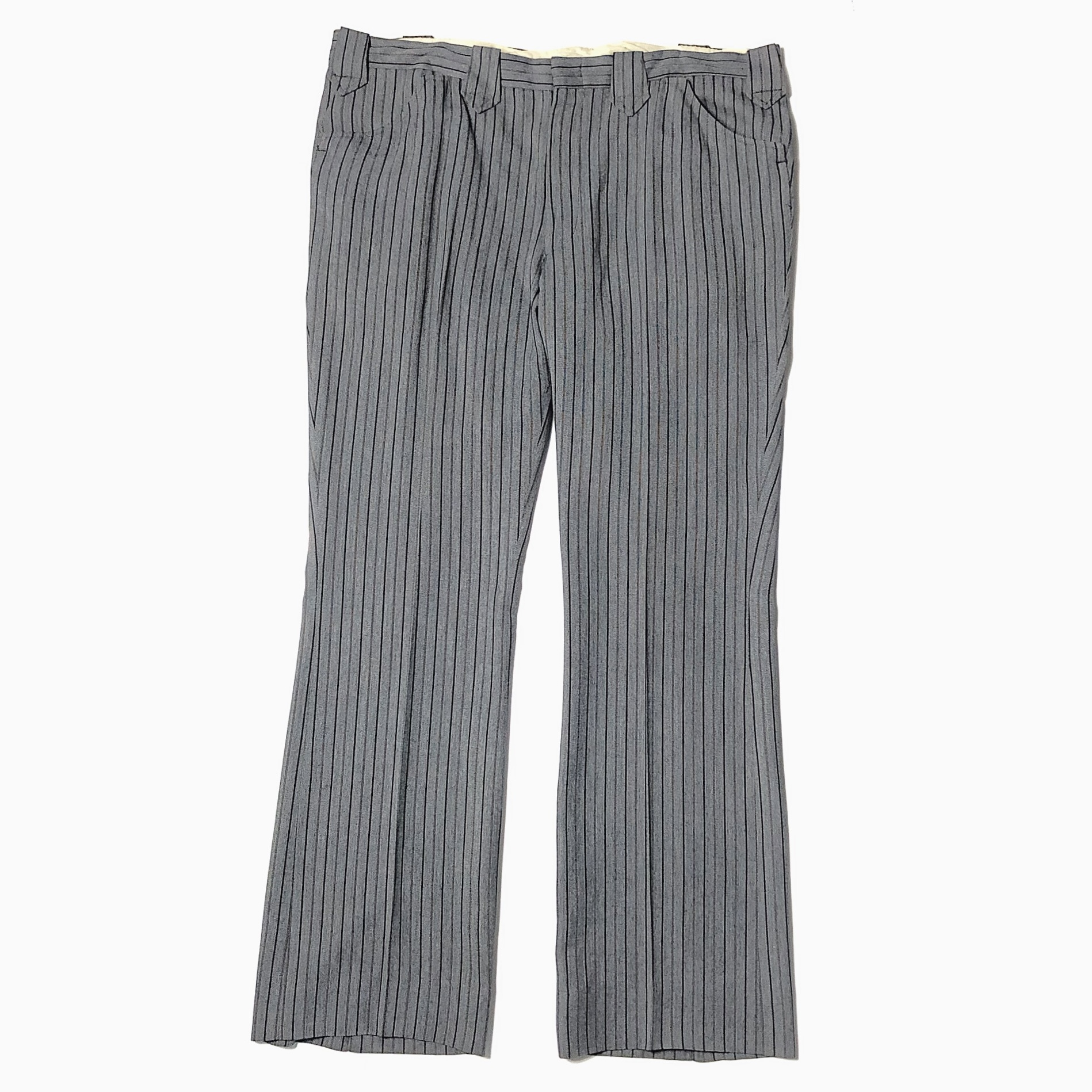 Vintage 50～60's【allen MFG.CO.】Striped Rayon Gabardine Pants の画像 2