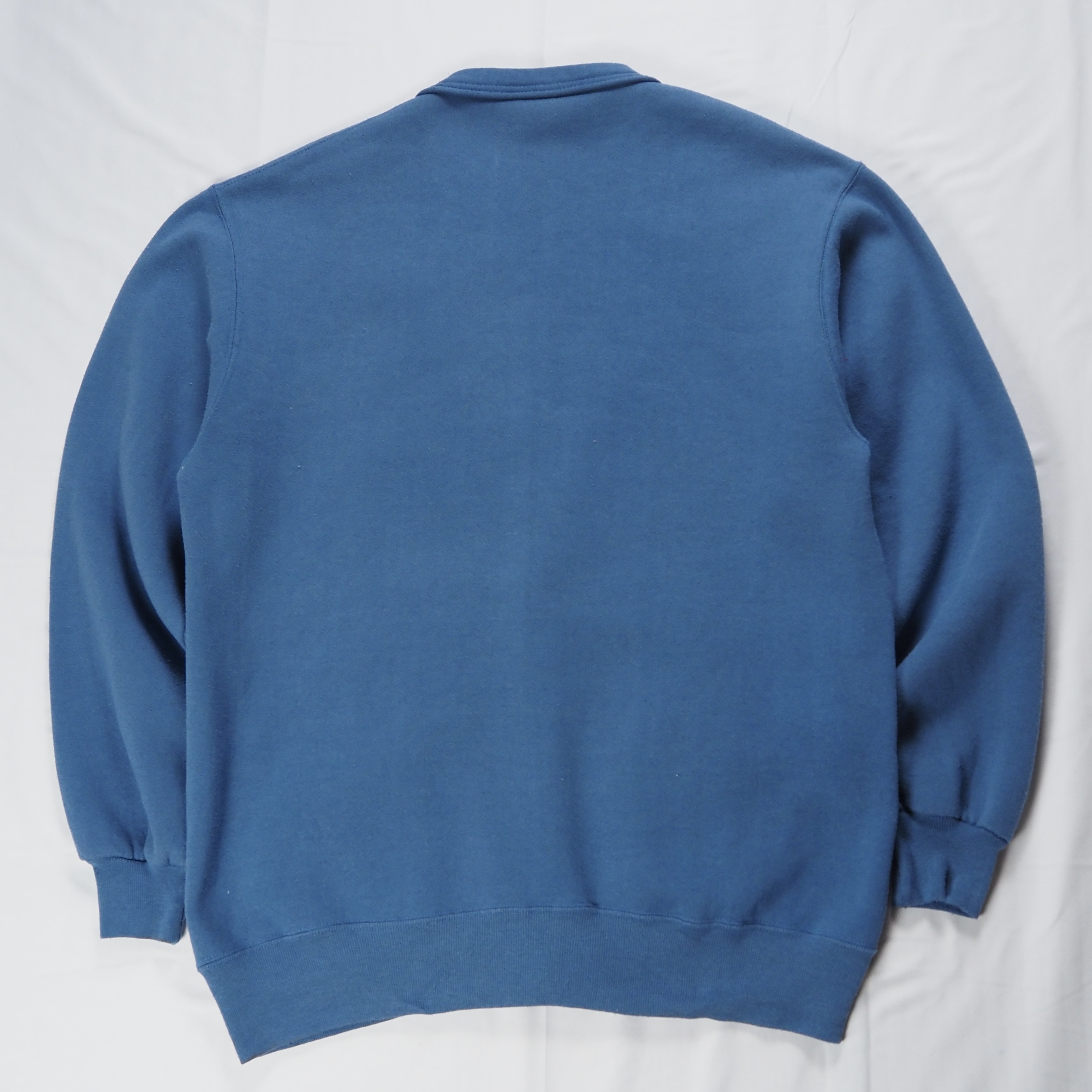 90’s Russell Athletic スウェットカーディガン XL ブルー の画像 12