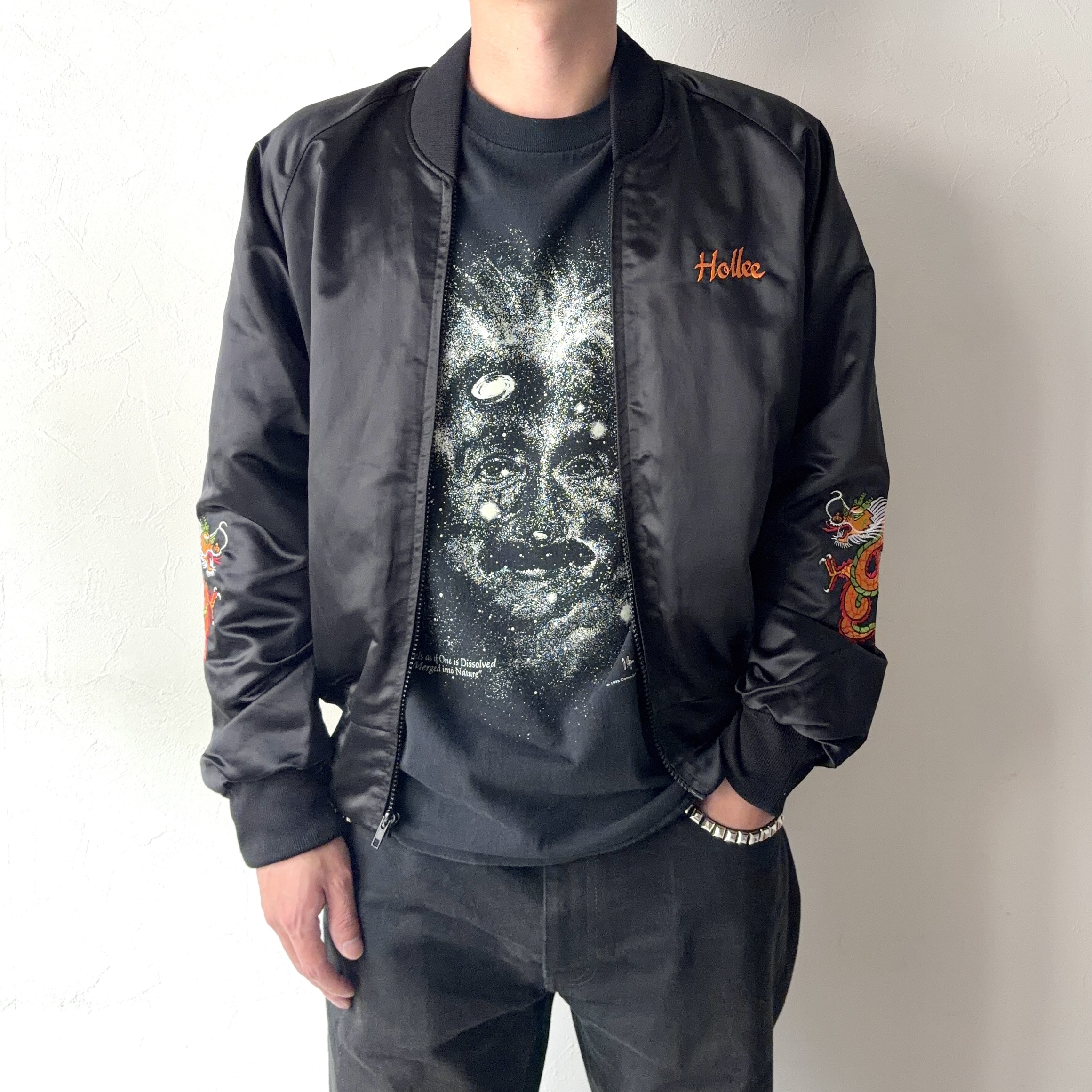 Vintage 80's "KOREA" Souvenir Jacket の画像 3