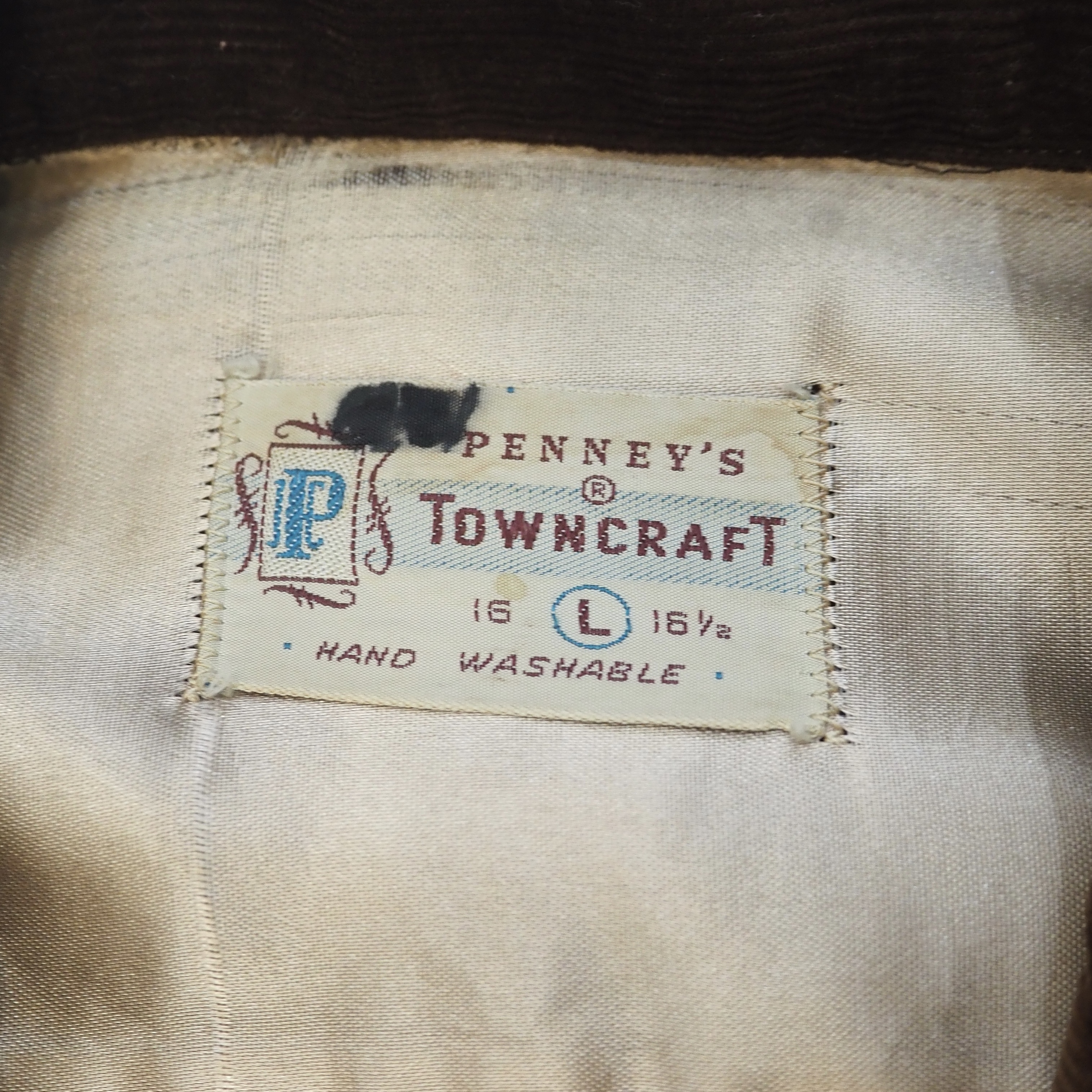 50’s Towncraft Printed Corduroy Shirt の画像 7
