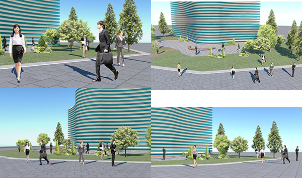 人物SketchUp 4p_set010 - 画像3