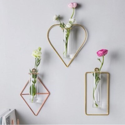 オシャレ壁掛け花瓶 6タイプ 2色 Korea Interior Decoration Shop オシャレ壁掛け花瓶 6タイプ 2色 Korea Interior Decoration Shop