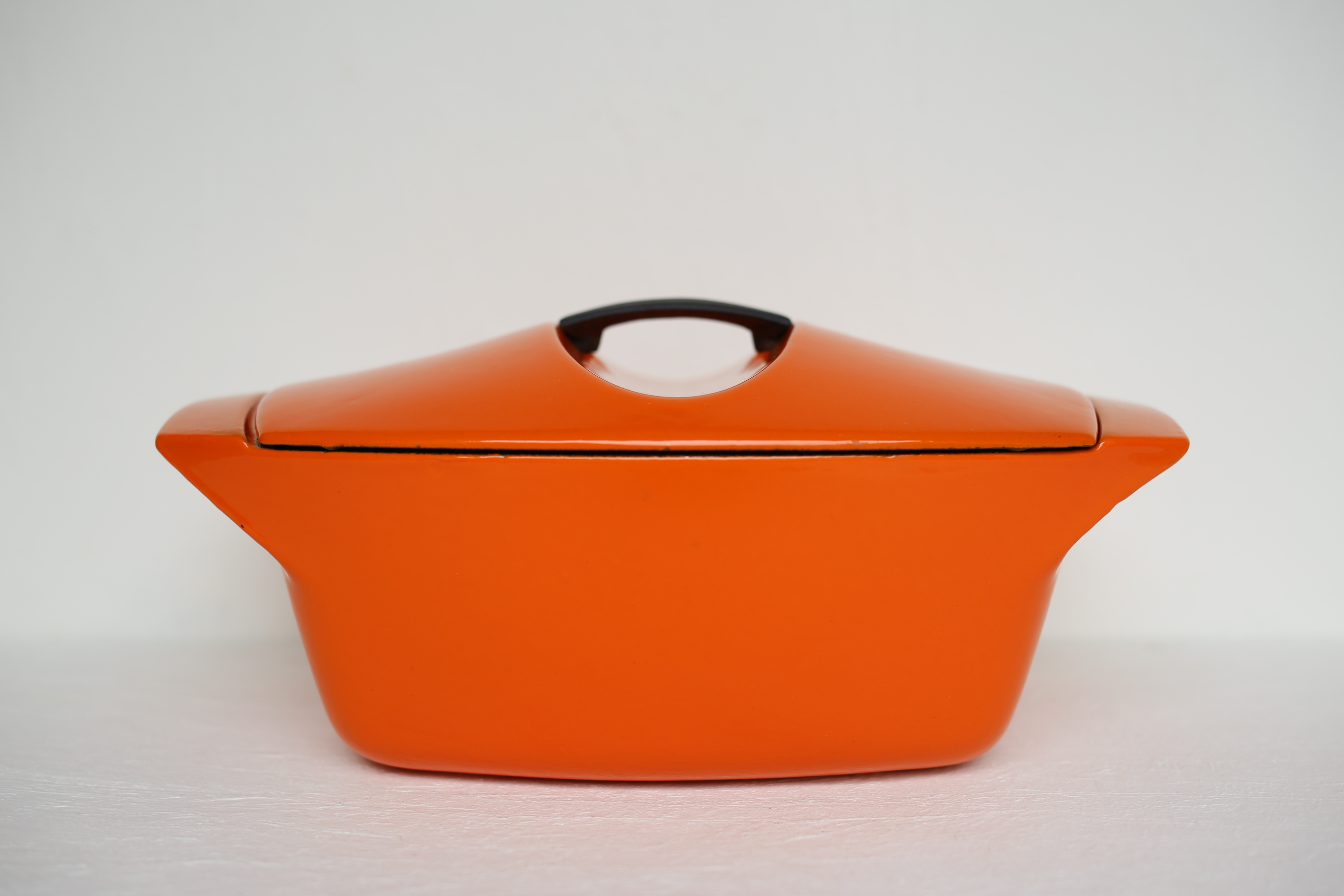 フランス ヴィンテージ ル クルーゼ Le Creuset レイモンド ローウィ Coquelle コケル オレンジ Emuparis