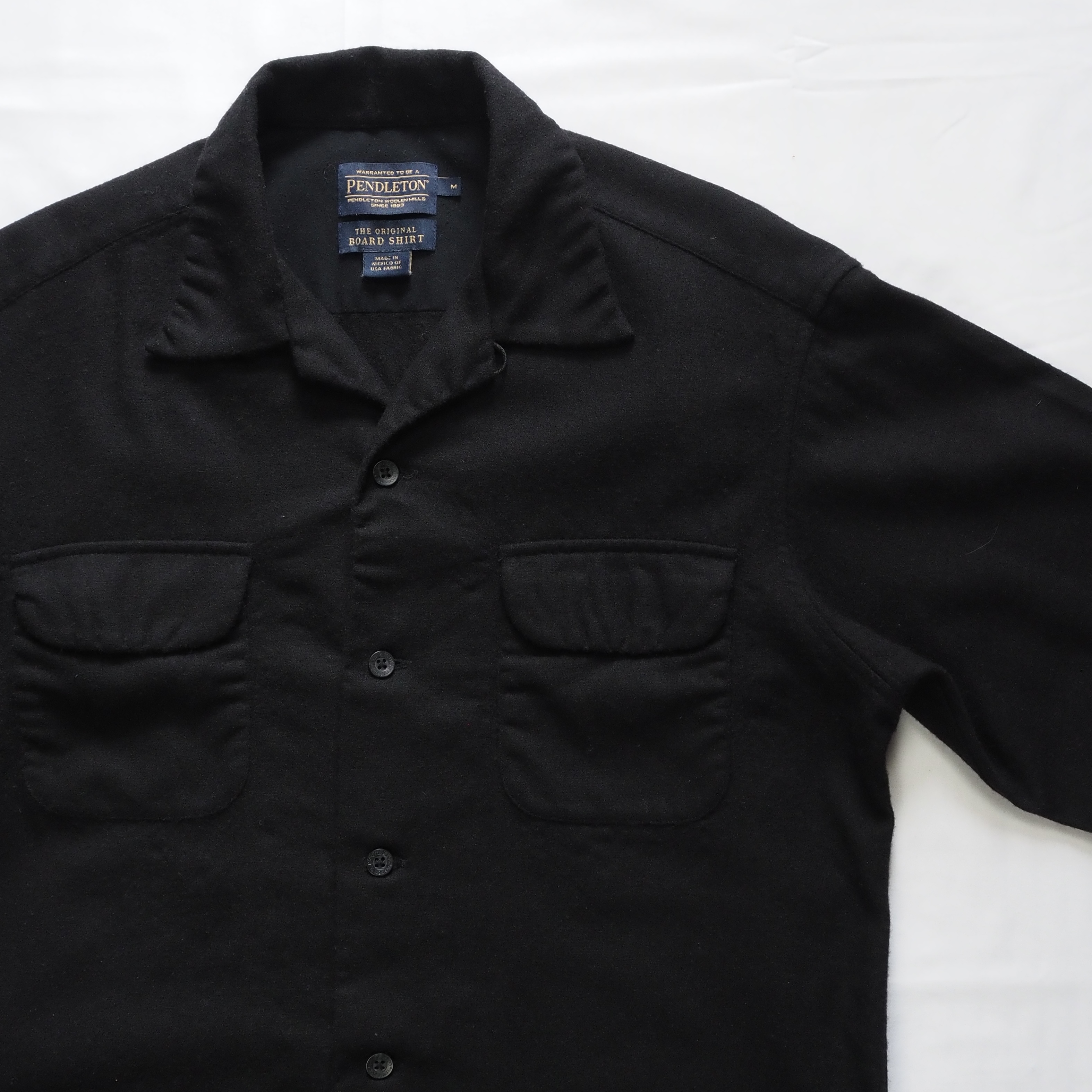 Pendleton Board Shirt ブラック Mサイズ の画像 7