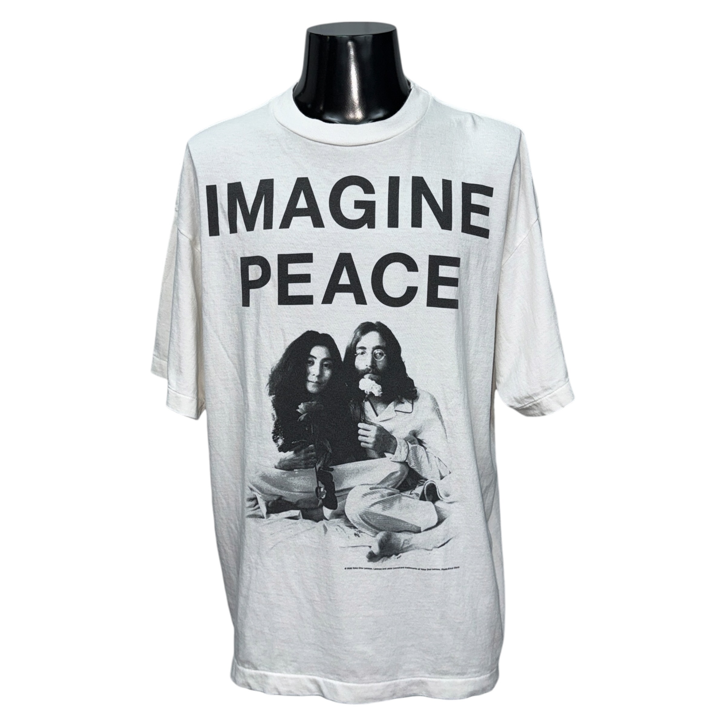 【SAINT Mxxxxxx】セントマイケル “JOHN LENNON / IMAGINE PEACE”  Tシャツ
