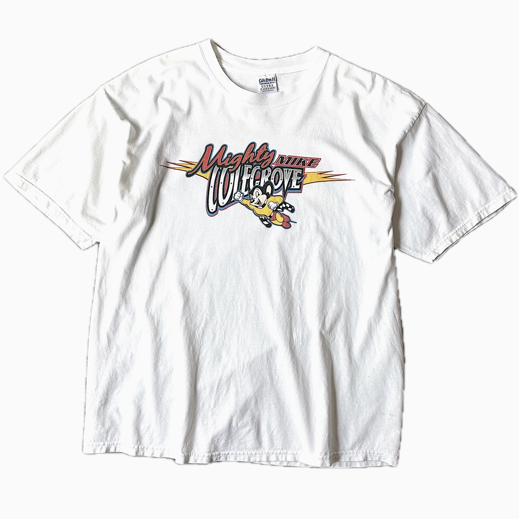 Y2K【GILDAN】"Mighty MIKE COLEGROVE" T-shirt の画像 2