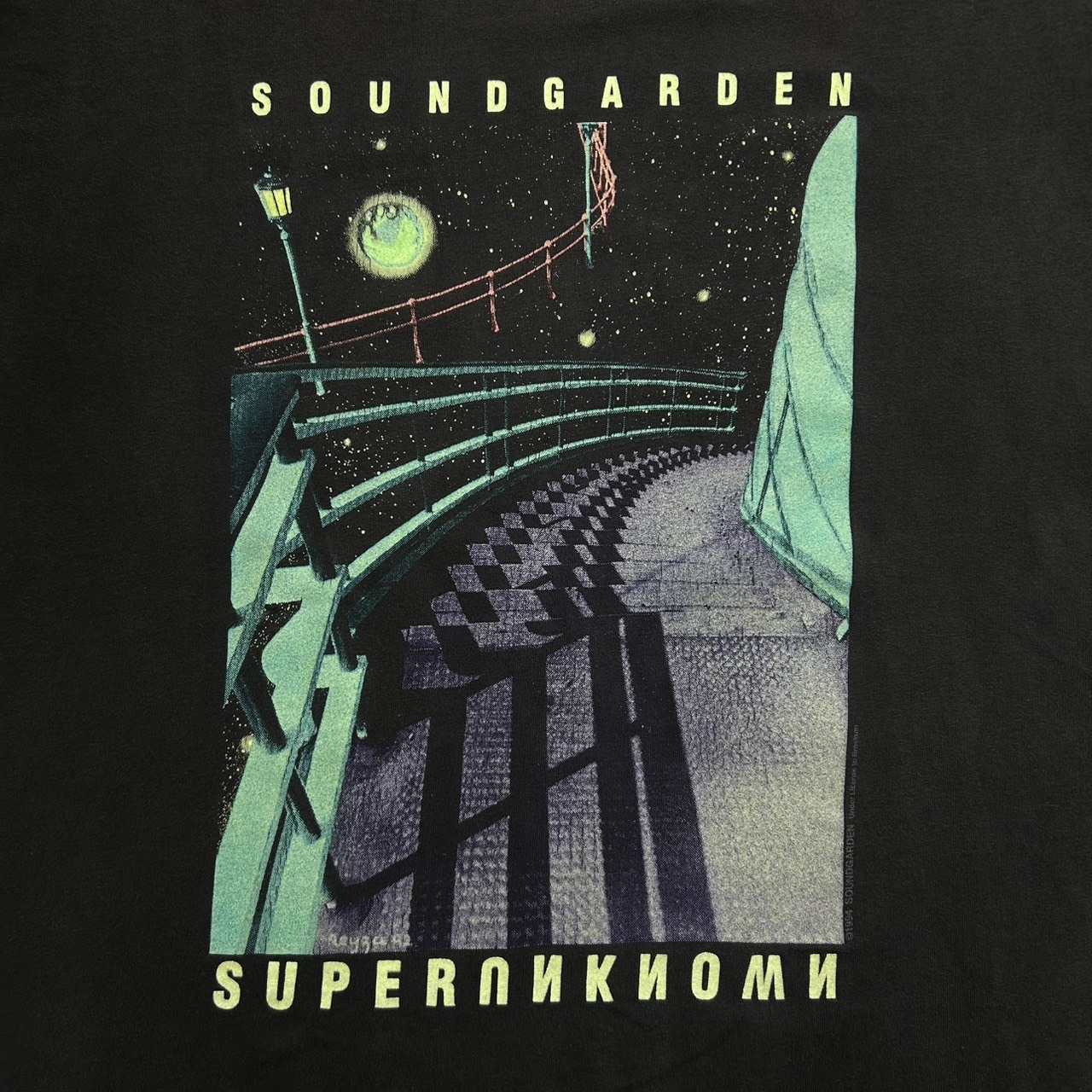 Soundgarden “Superunknown” Vintage Band T-Shirt BROCKUM XL の画像 6