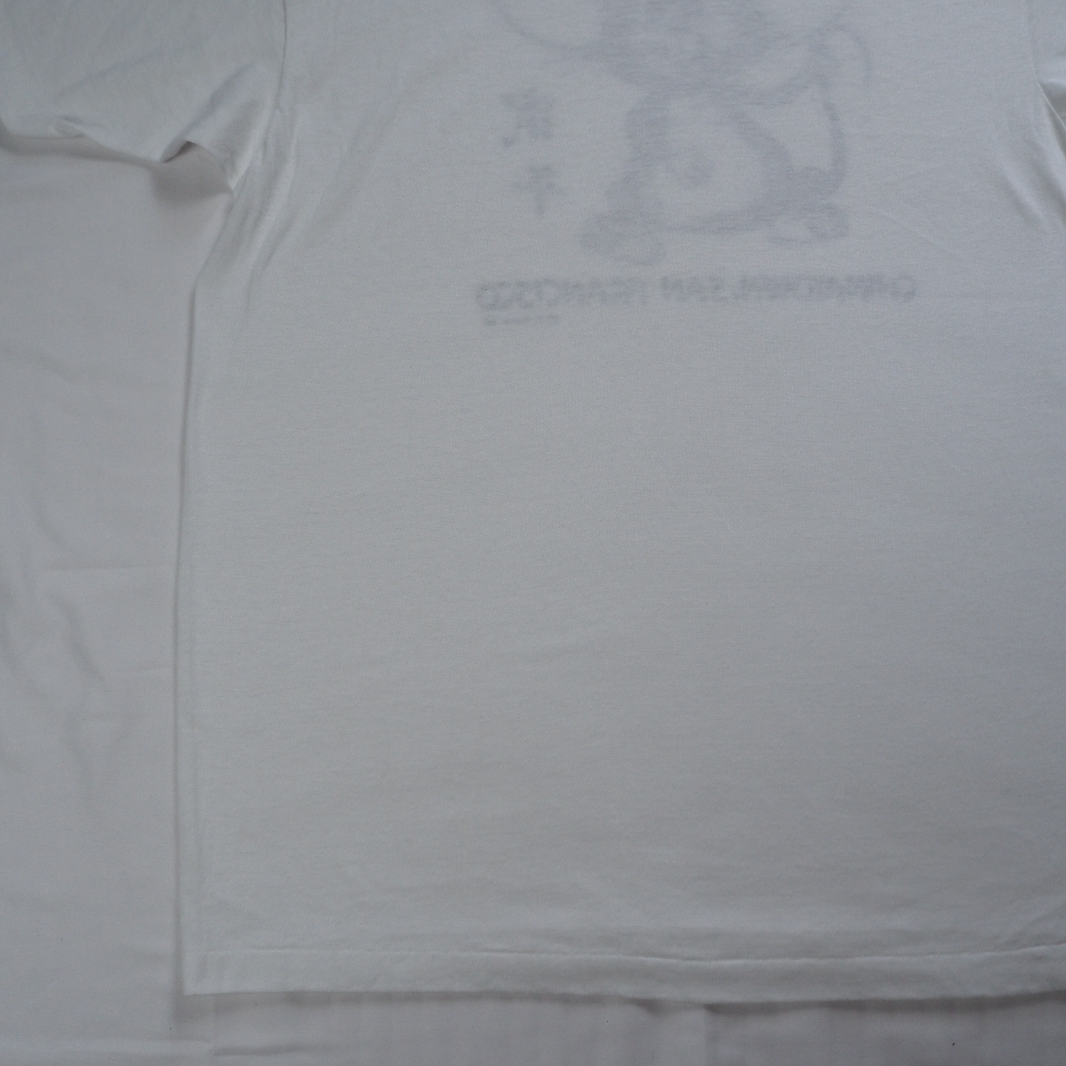 80's Hanes 鼠年Tシャツ Lサイズ ホワイト の画像 16