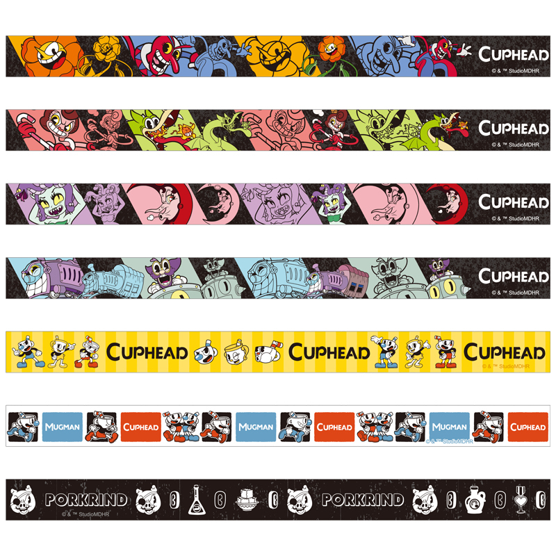 Cuphead カップヘッド マスキングテープコレクション エンスカイ Controller Company Official Online Store Cuphead カップヘッド マスキングテープコレクション エンスカイ Controller Company Official Online Store