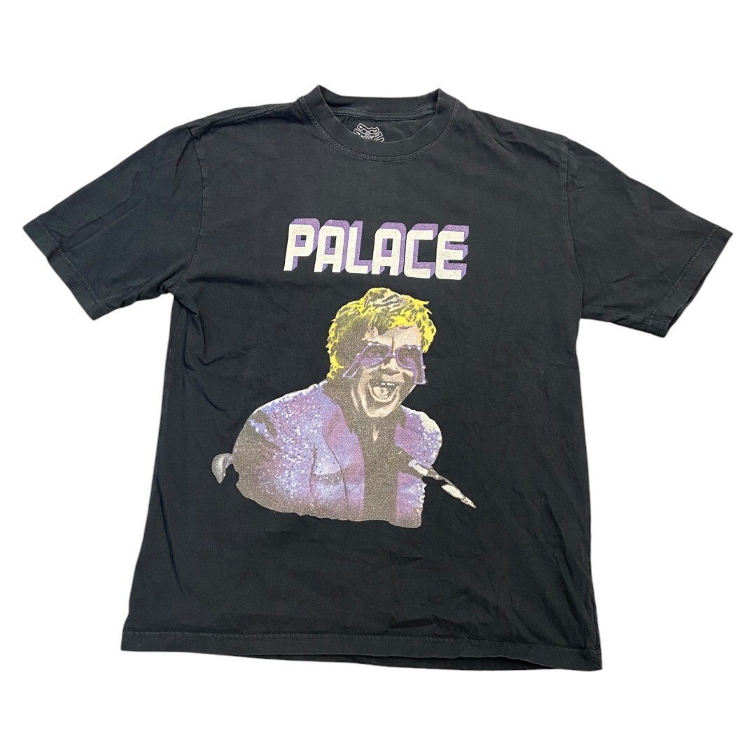 【PALACE】パレス エルトンジョンTシャツ ブラック Palace Black Elton John Tee L