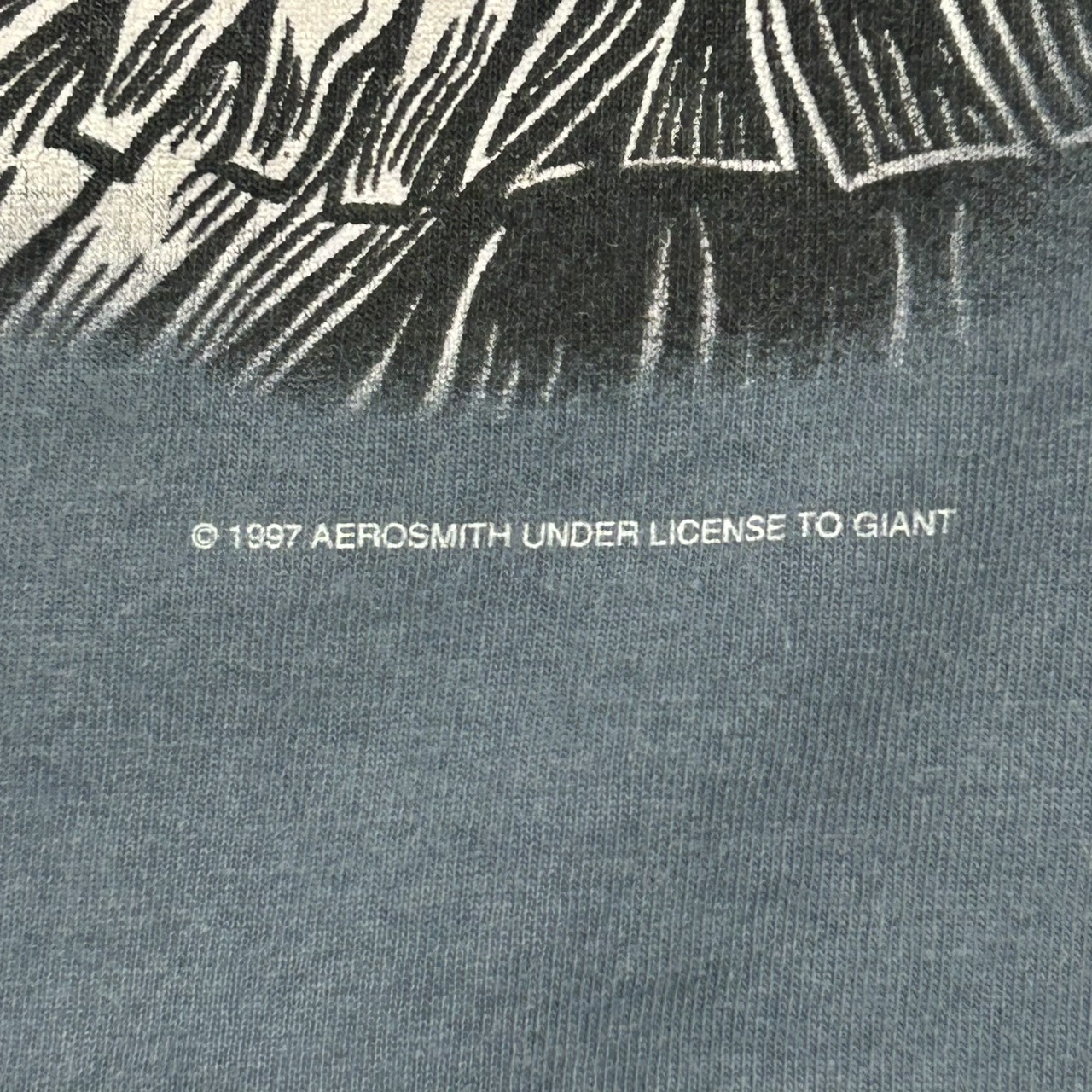 Aerosmith “Nine Lives” Graphic Vintage Band T-Shirt – XL の画像 7