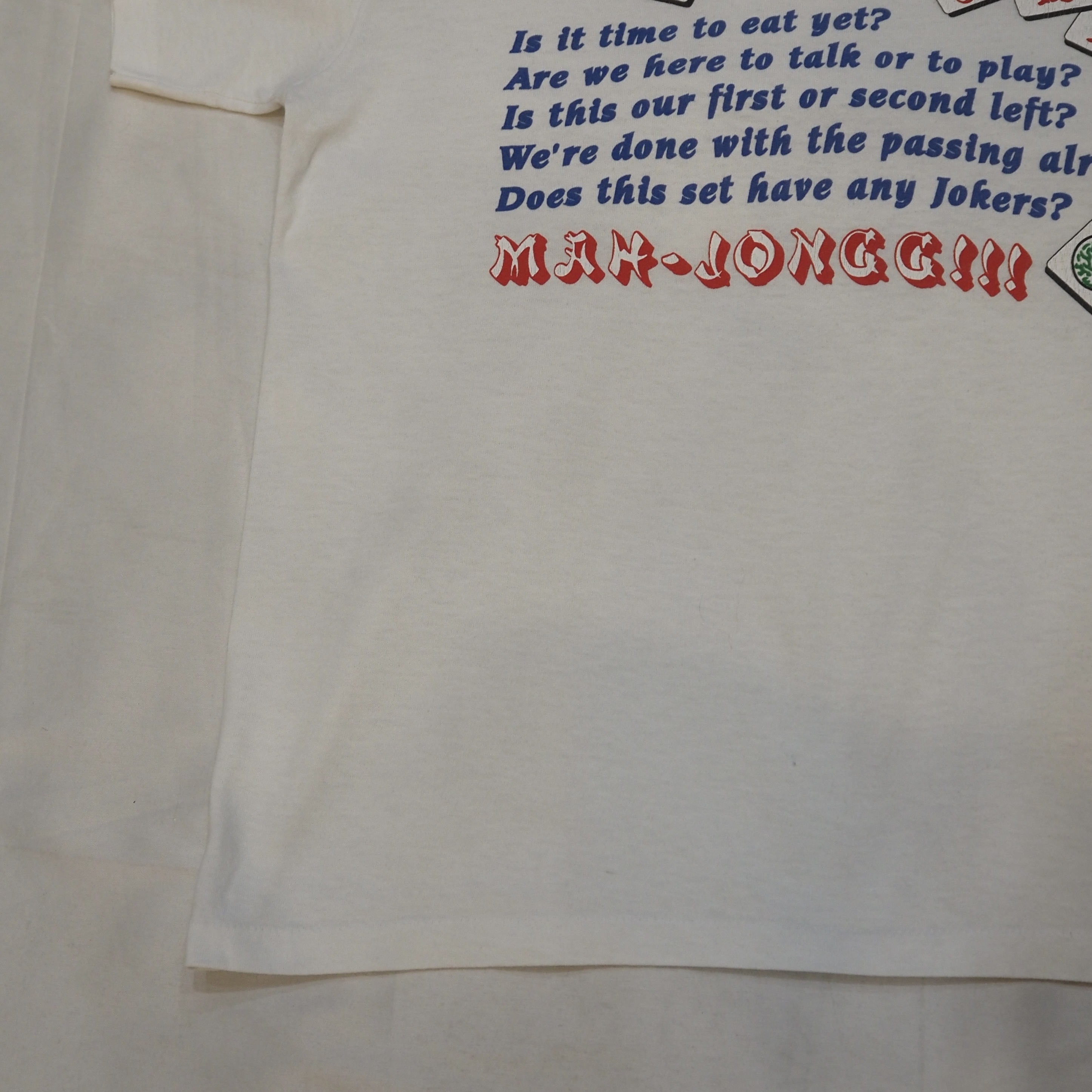 90’s Oneita 麻雀Tシャツ の画像 4