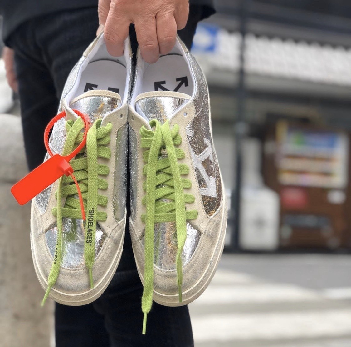 Off White オフホワイト Arrow 2 0 Sneakers Omia042f19d シルバー スニーカー メンズ Brillante ブリランテ Off White オフホワイト Arrow 2 0 Sneakers Omia042f19d シルバー スニーカー メンズ Brillante ブリランテ