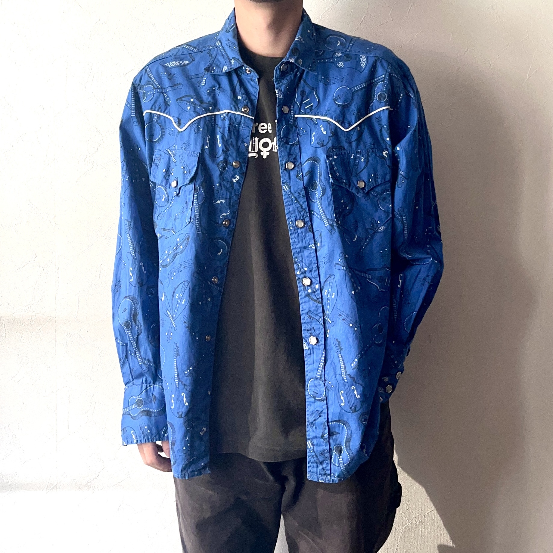 Vintage 70〜80's Patterned Western Shirt の画像 3