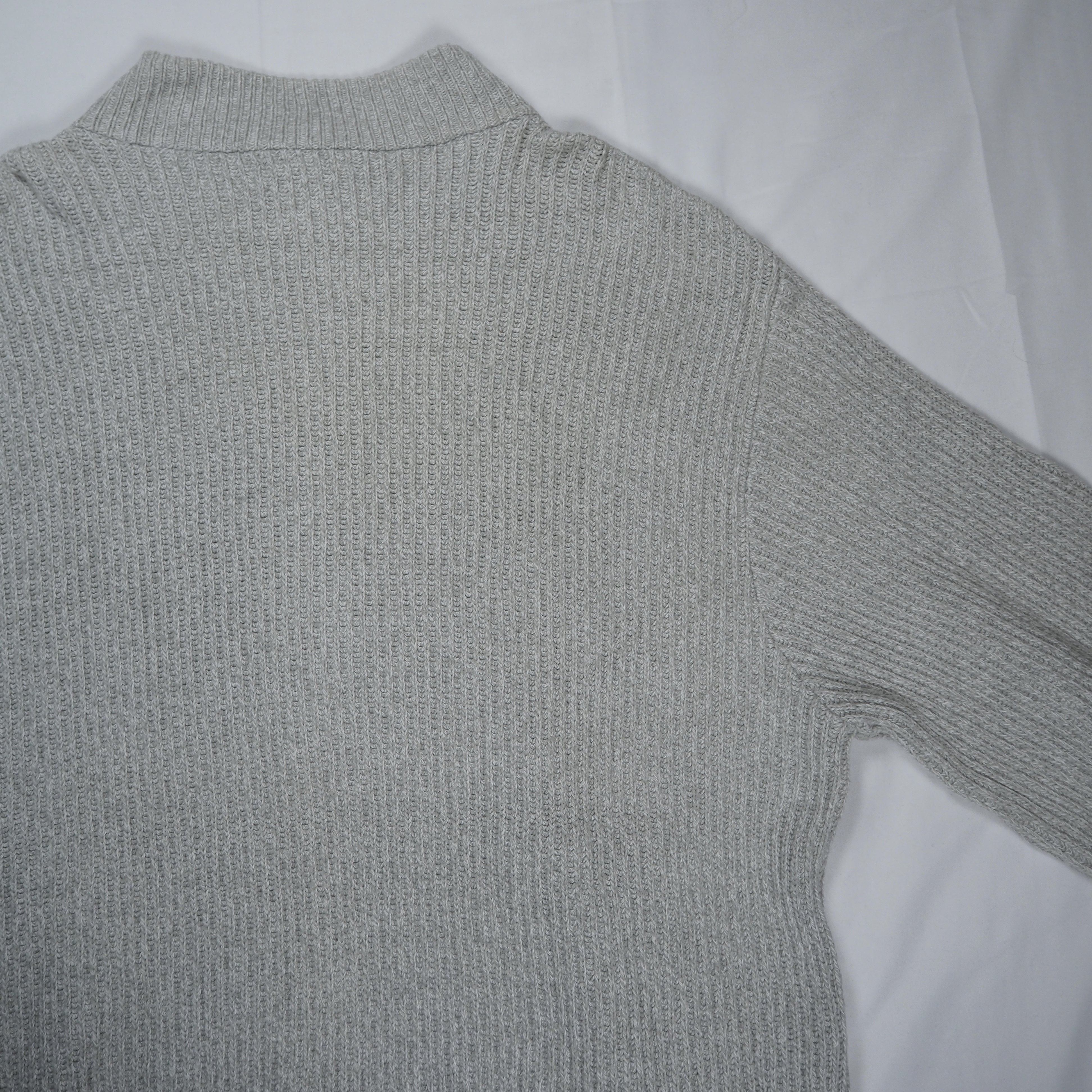 90’s L.L. Bean ドライバーズニット グレー XL アメリカ製 オンライン限定商品 の画像 12