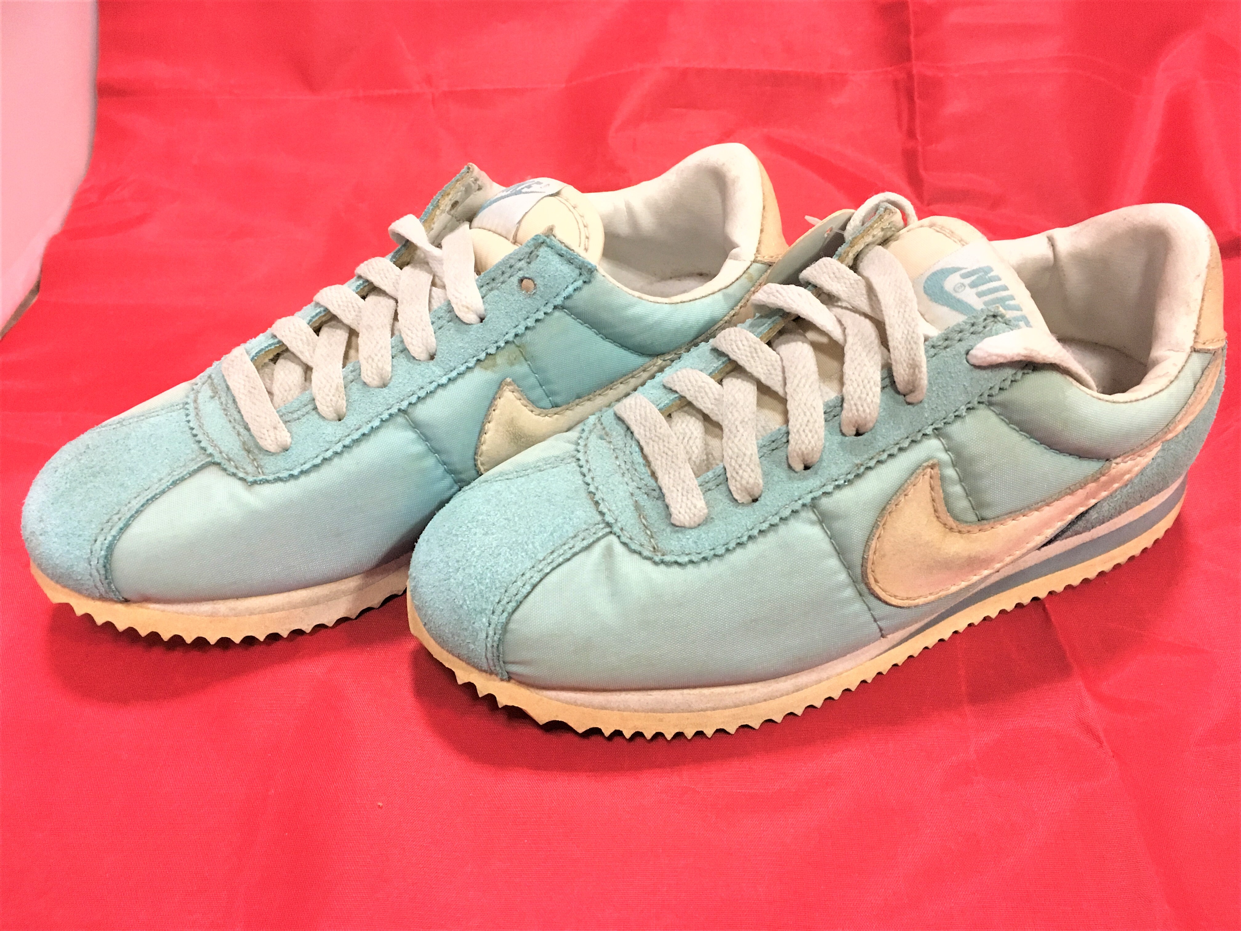 Nike ナイキ Cortez コルテッツ ナイロン 3 5y 22 5cm 水色 白 90s Freestars Nike ナイキ Cortez コルテッツ ナイロン 3 5y 22 5cm 水色 白 90s Freestars