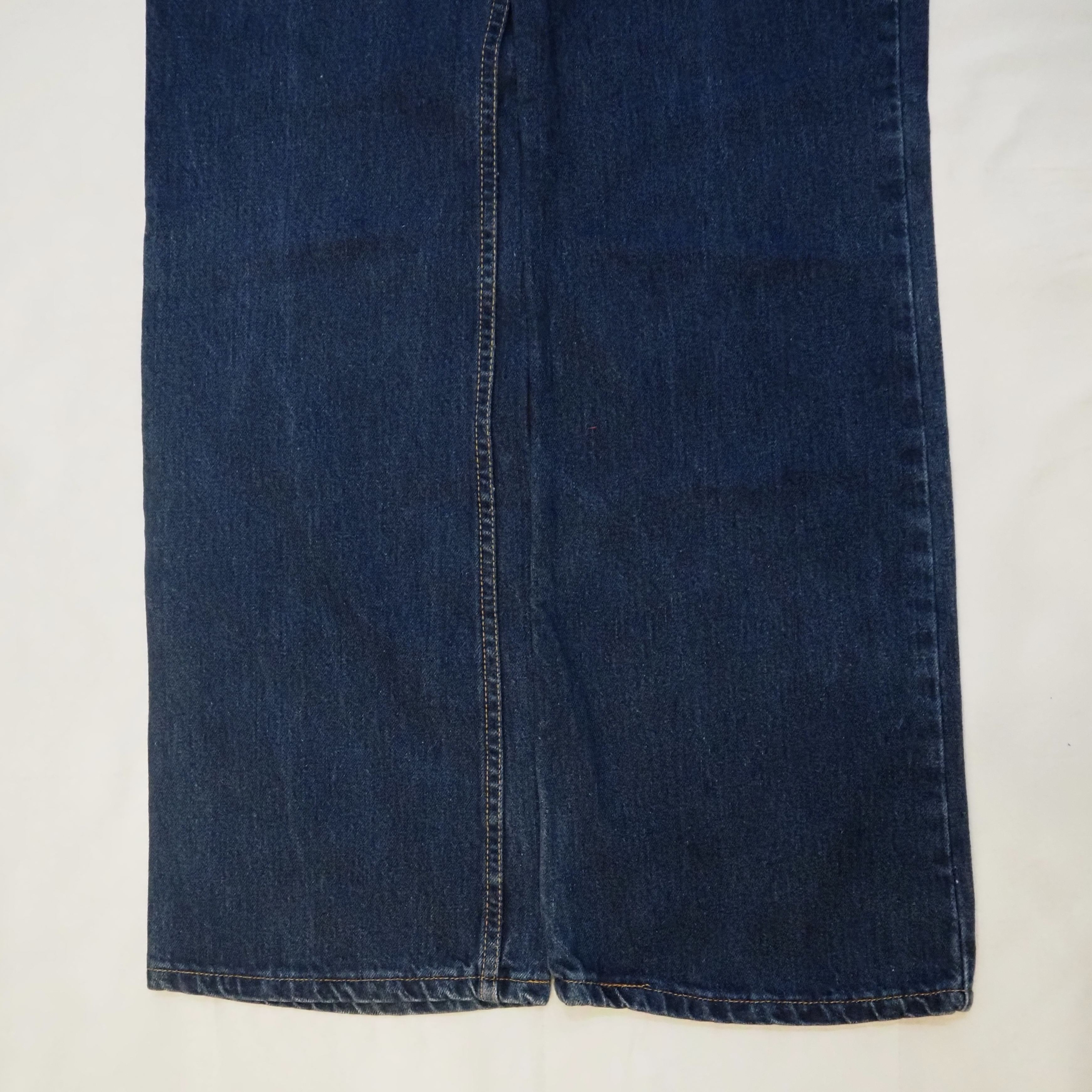 【濃紺】90’s Levi’s 518 Blue Denim の画像 3