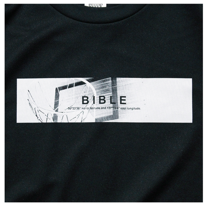 BIBLE L/S PL <Black×White> - 画像2
