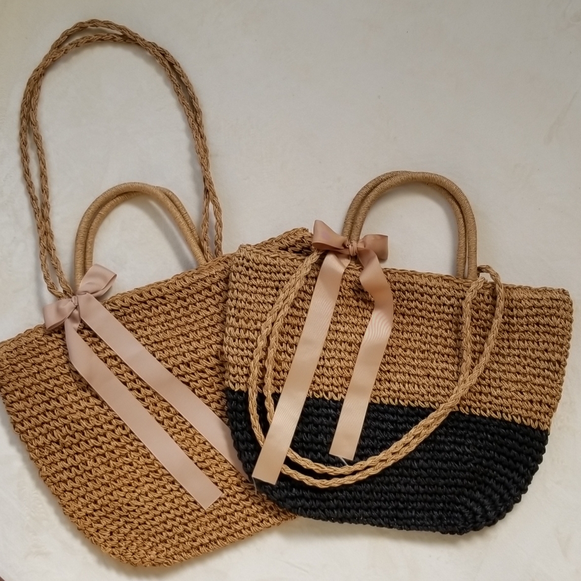 ママだって持てる 大きいかごバッグ 2way Select Shop Rawru ラウル