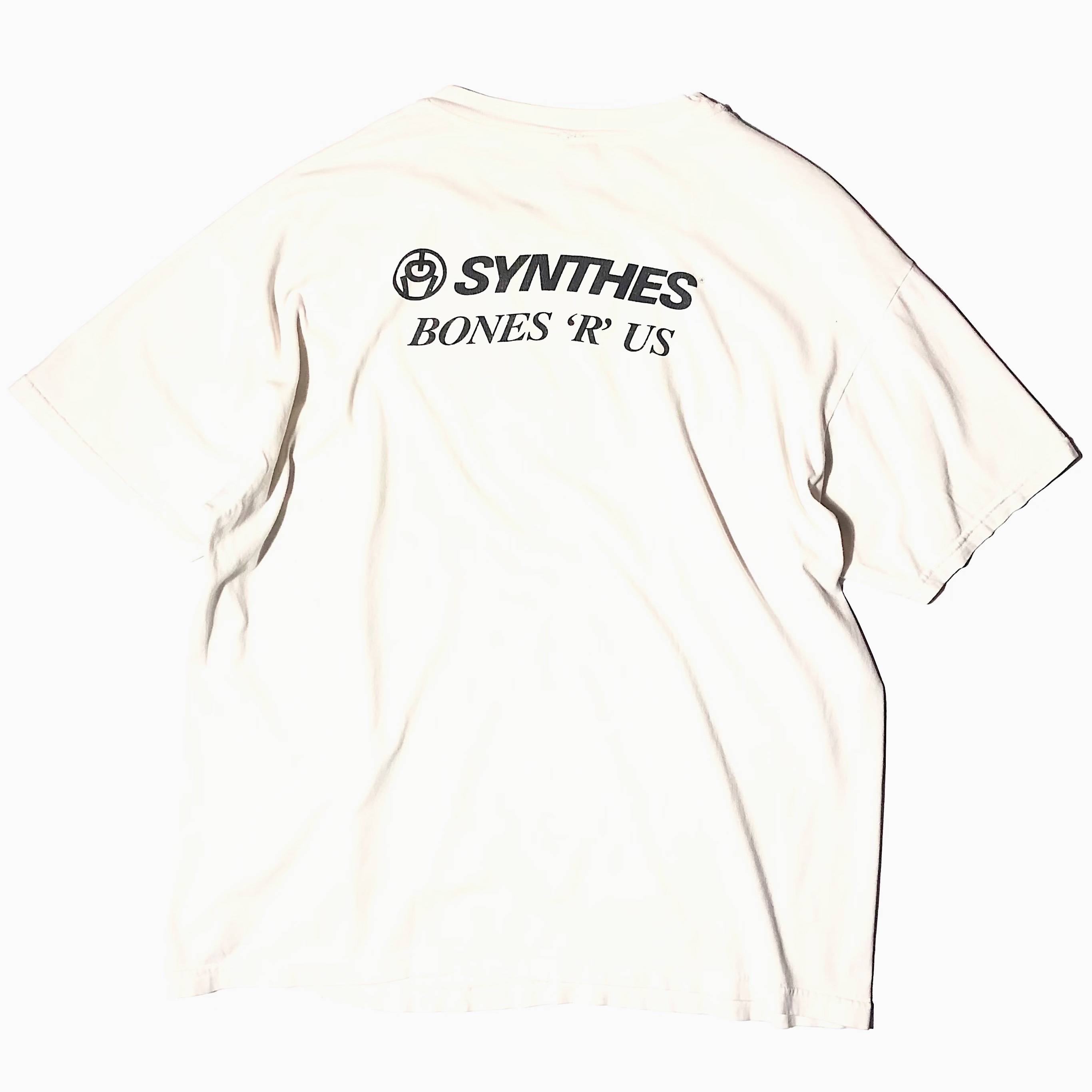 Vintage 90's【Hanes】"Skeleton" T-shirt の画像 2