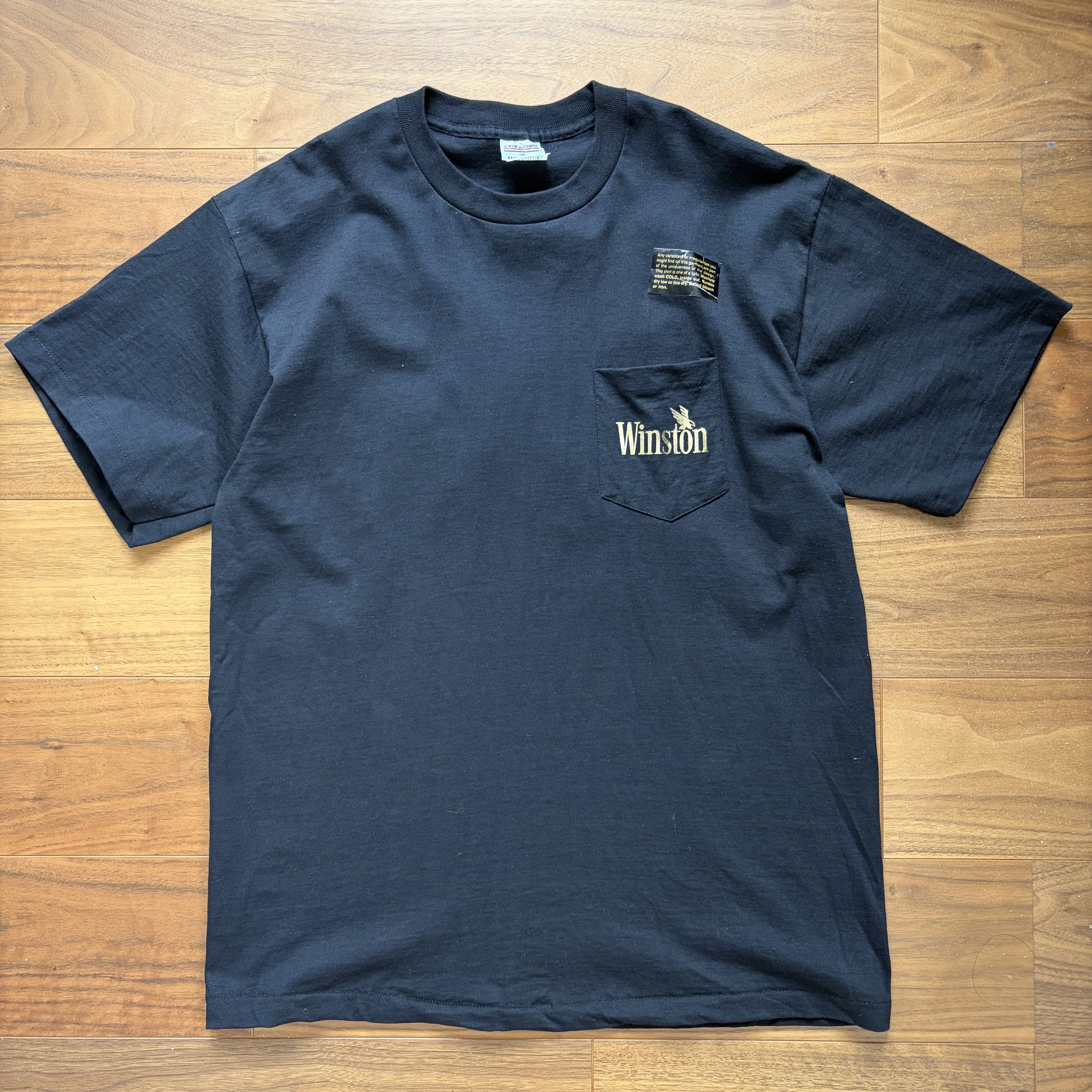 デッドストック 80s Winston ウィンストン Tシャツ 企業 山田レン の画像 4