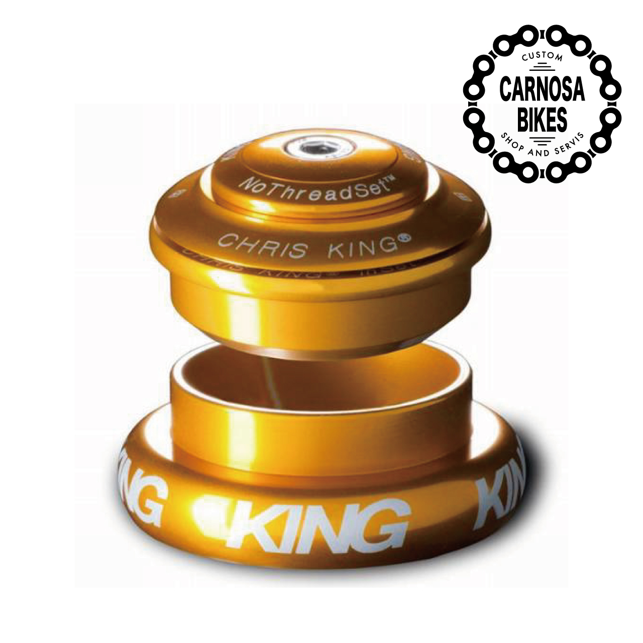 Chris King Inset 7 インセットセブン Gold マウンテンバイク Bmx自転車ショップ Carnosa Bikes Chris King Inset 7 インセットセブン Gold マウンテンバイク Bmx自転車ショップ Carnosa Bikes