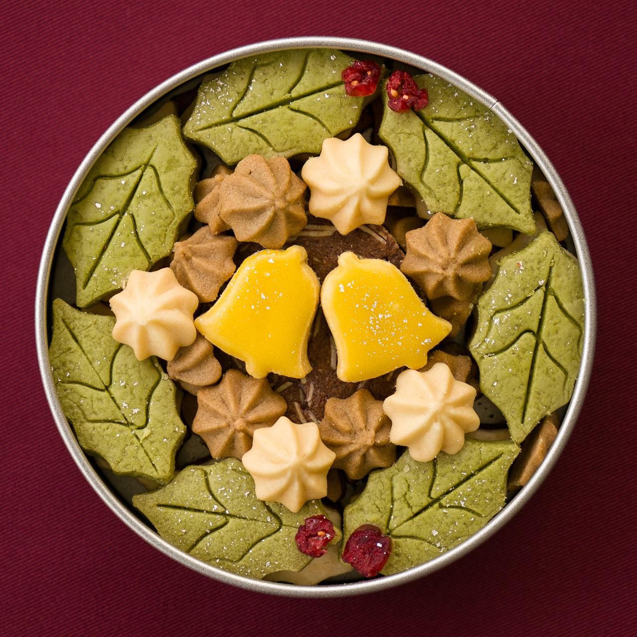 12月のヒイラギcookie缶 Tokyotrain Kiosk 12月のヒイラギcookie缶 Tokyotrain Kiosk