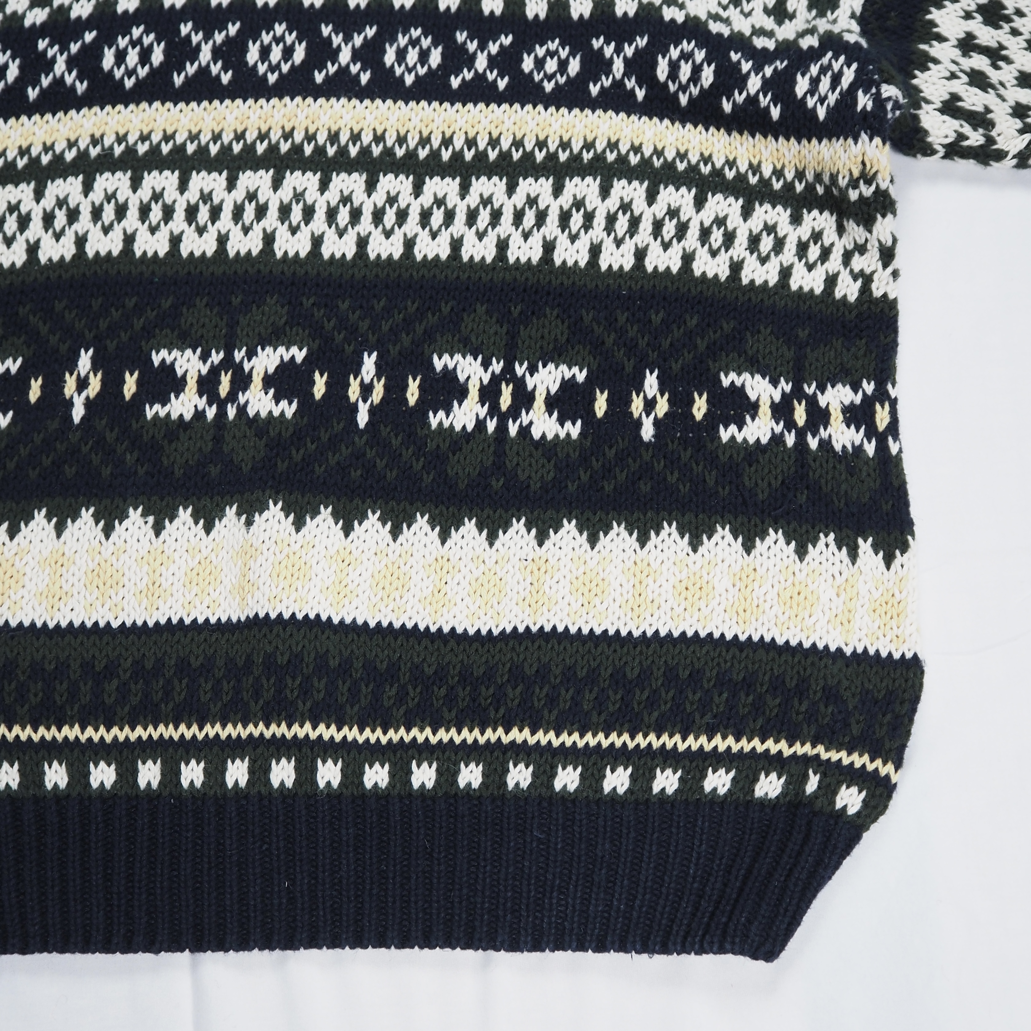 00’s IVY CREW コットンニット XLサイズ の画像 6