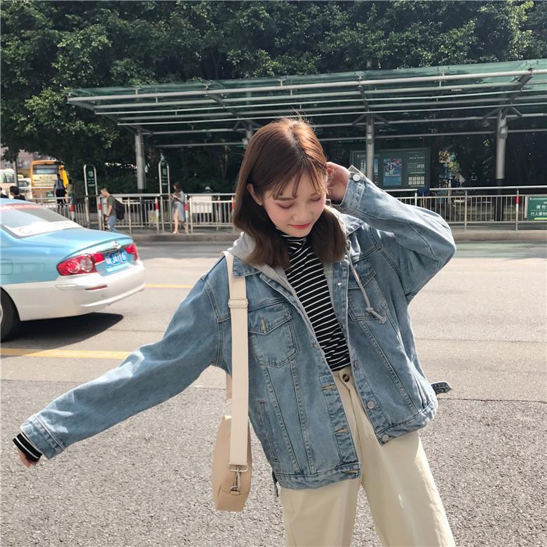 ジャケット パーカー トレーナー レディース ジージャン Gジャン デニム 春夏 秋冬 カジュアル フード アウター 無地 Viento