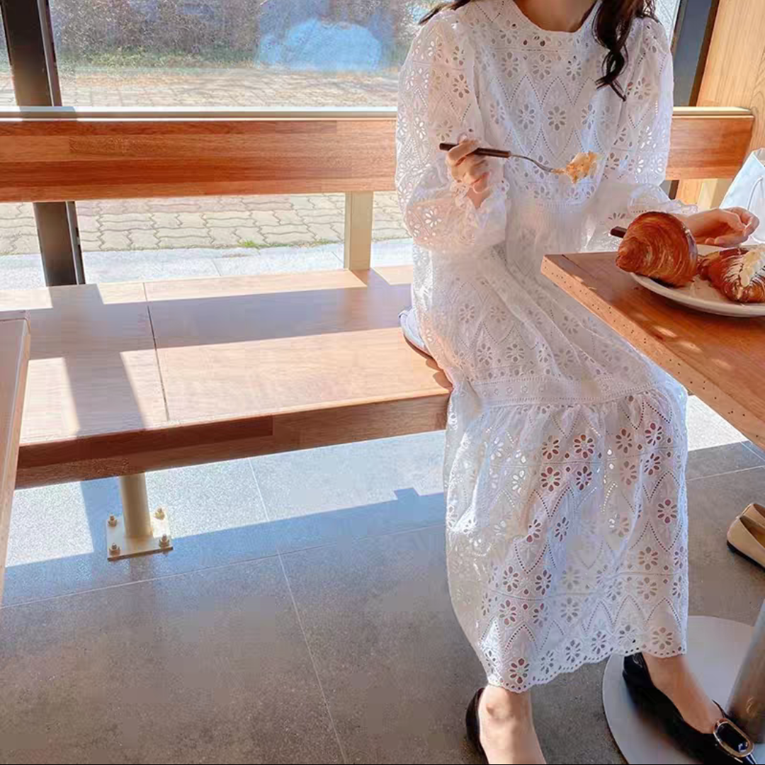 T And カットレースコットンワンピース T And