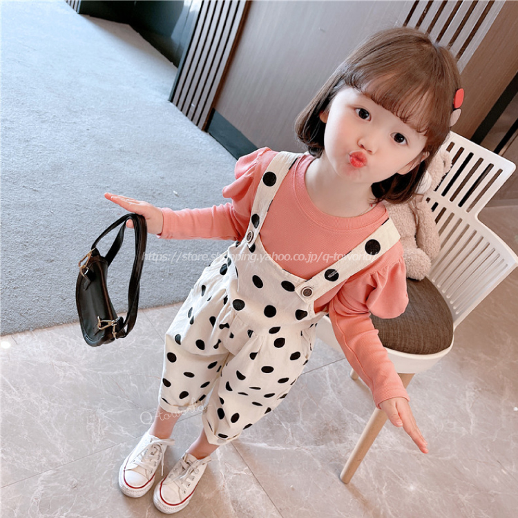 90 130 2点セット トップス パンツ セットアップ サロペット 長袖 女の子 韓国子供服 子供服 Q Toworld キュートワールド 子供服 メール便は何点でも送料の合計は280円 90 130 2点セット トップス パンツ セットアップ サロペット 長袖 女の子 韓国子供服 子供服 Q Toworld キュートワールド 子供服 メール便は何点でも送料の合計は280円