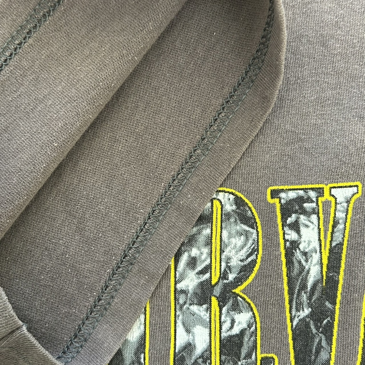 90s Nirvana ニルヴァーナ フォトロゴ Tシャツ 1997 Copyright Y2K グランジ フェード L の画像 9