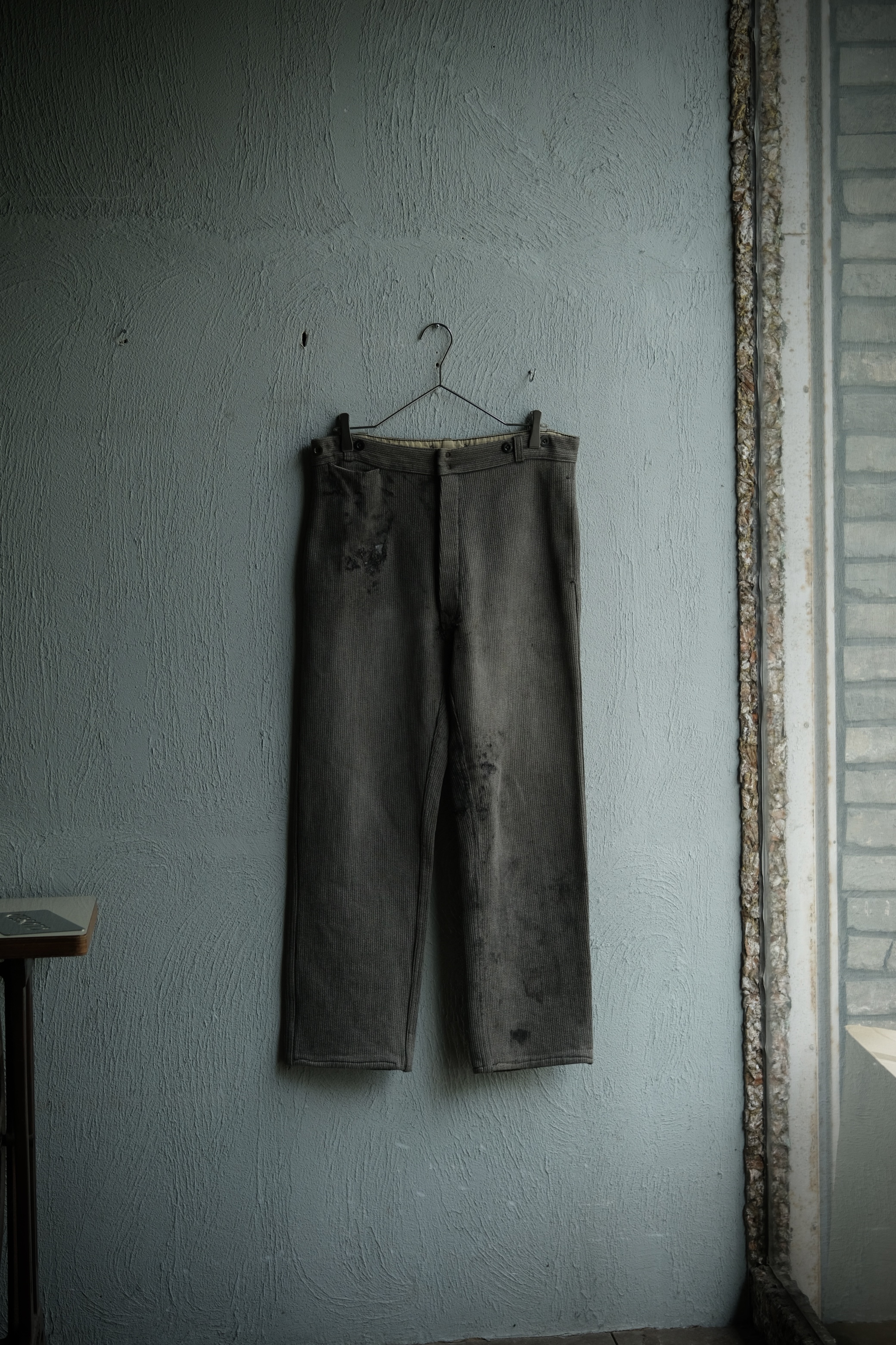 Utah/50's "Mont Saint - Michel" French work pique pants