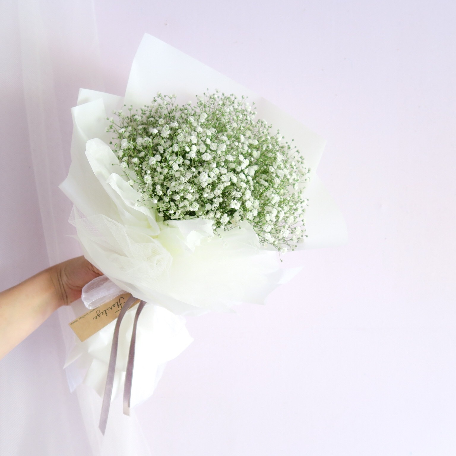 White Baby S Breath Bouquet ホワイトかすみそう花束 かすみそう ギフト Florilege