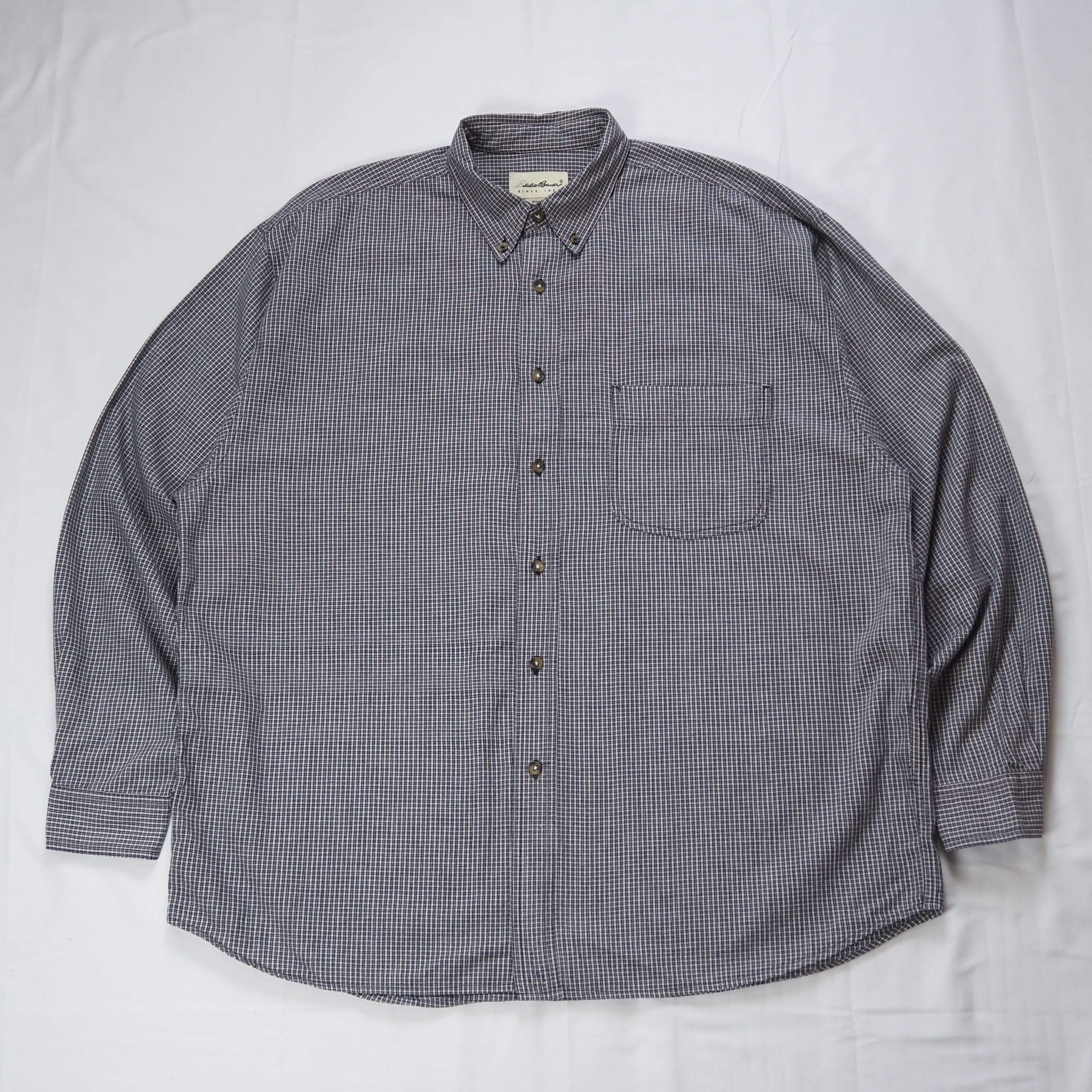90’s Eddie Bauer コットンシャツ Lサイズ