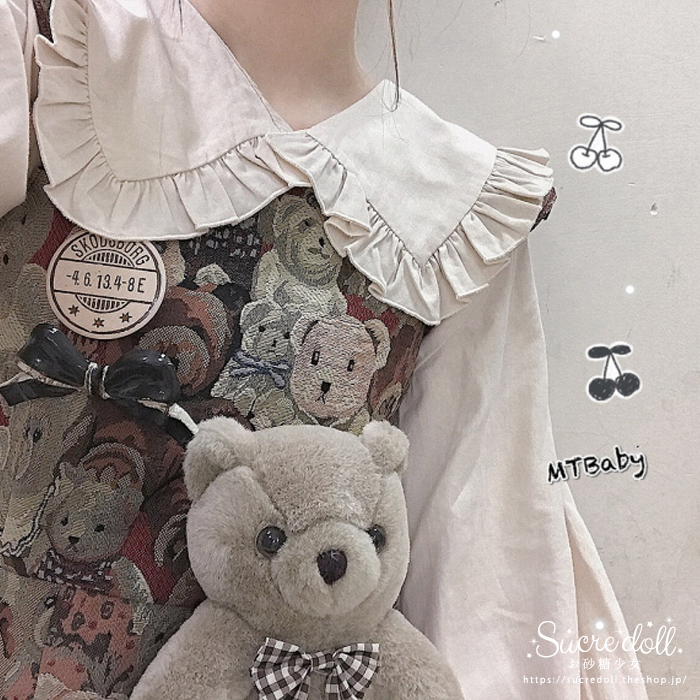Bearゴブランワンピース Sucredoll