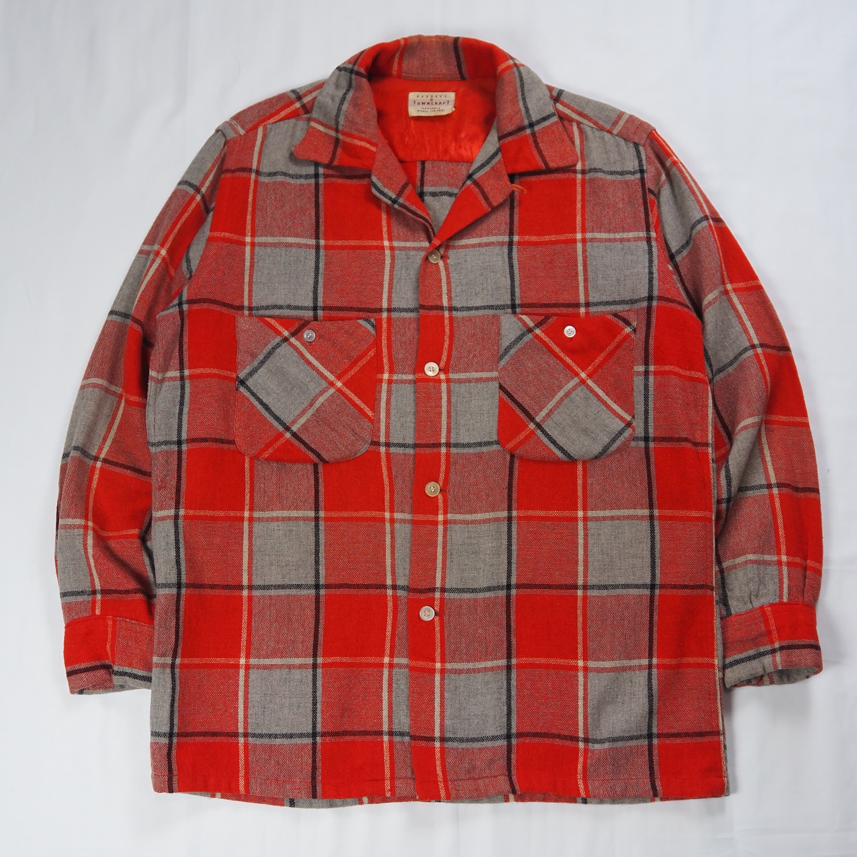 【9/23 20:00入荷】50's Towncraft ウールシャツ Sサイズ